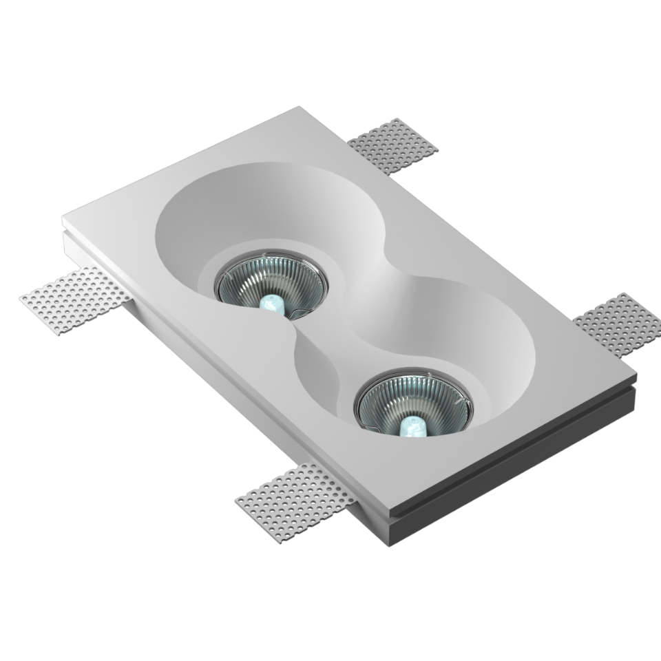 Изображение для категории Гипсовые встраиваемые светильники