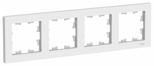Изображение товара Рамка 4 поста, универсальная, Лотос, ATN001304 Atlas Design Schneider electric
