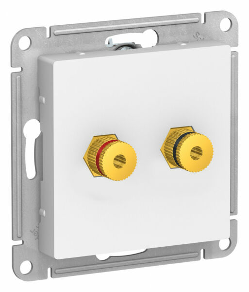 Изображение товара Розетка аудио двойная, Лотос, ATN001387 Atlas Design Schneider electric