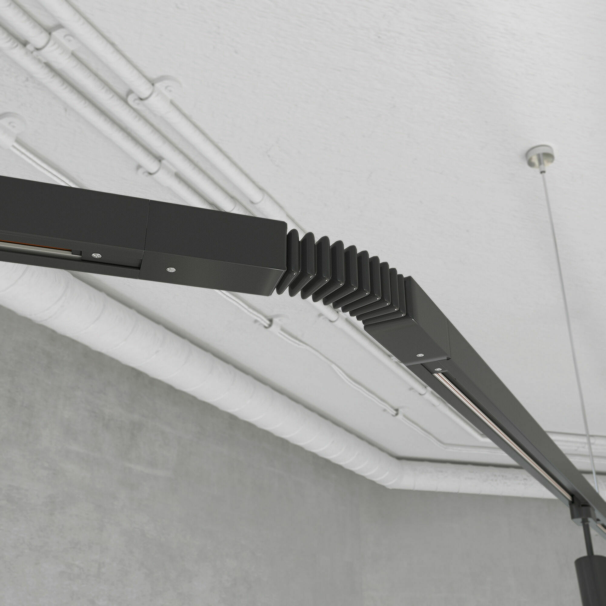 Изображение товара Гибкий коннектор для  шинопровода чёрный TRC-1-1-FLEX-BK Basic System Elektrostandard