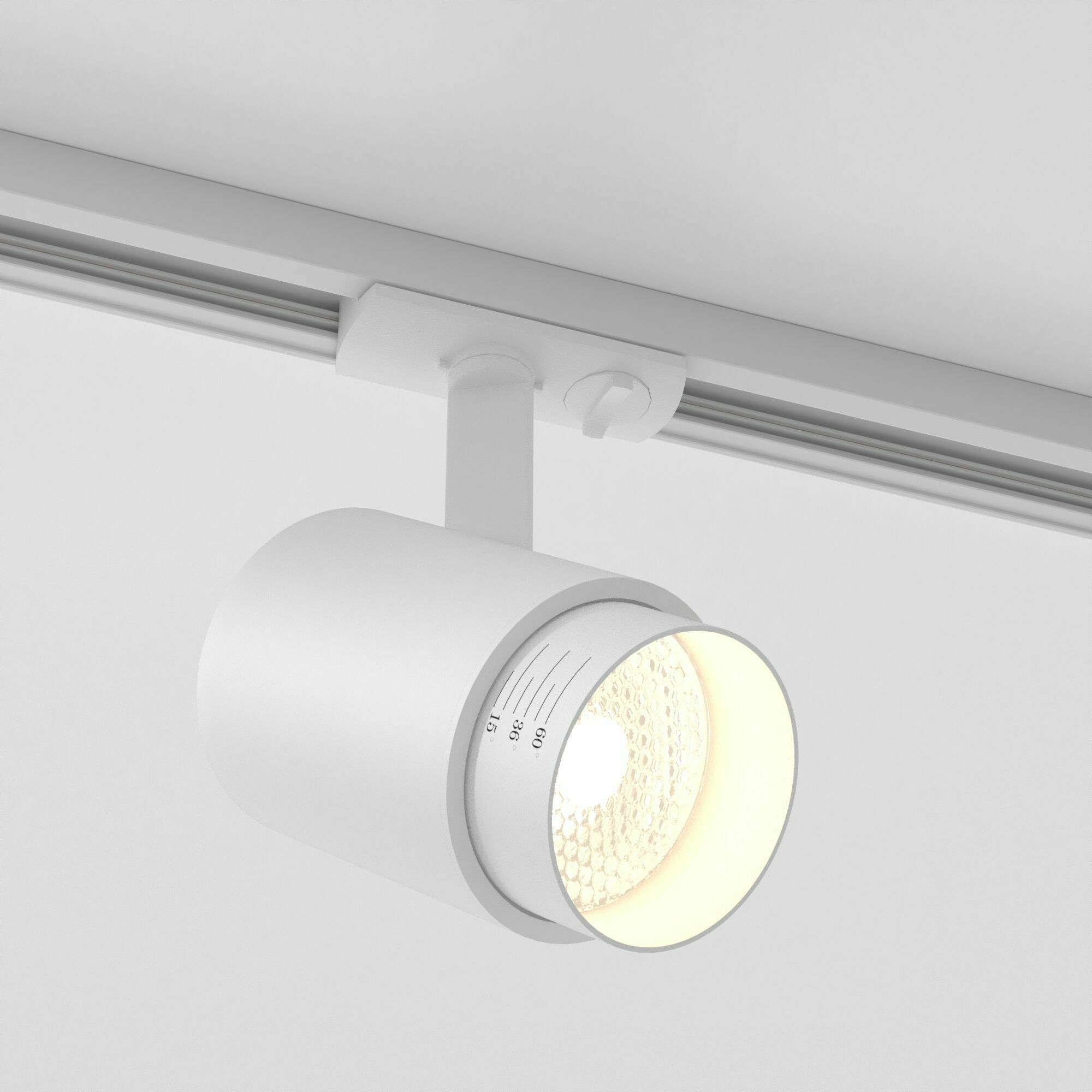 Изображение товара Трековый поворотный светильник 10W 4200K Cors белый 85513/01 Basic System