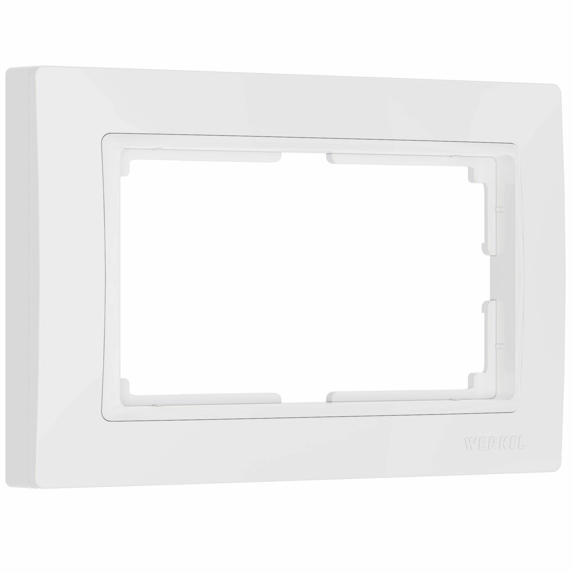 Изображение товара Рамка для двойной розетки Snabb basic (белый) W0082001 Werkel