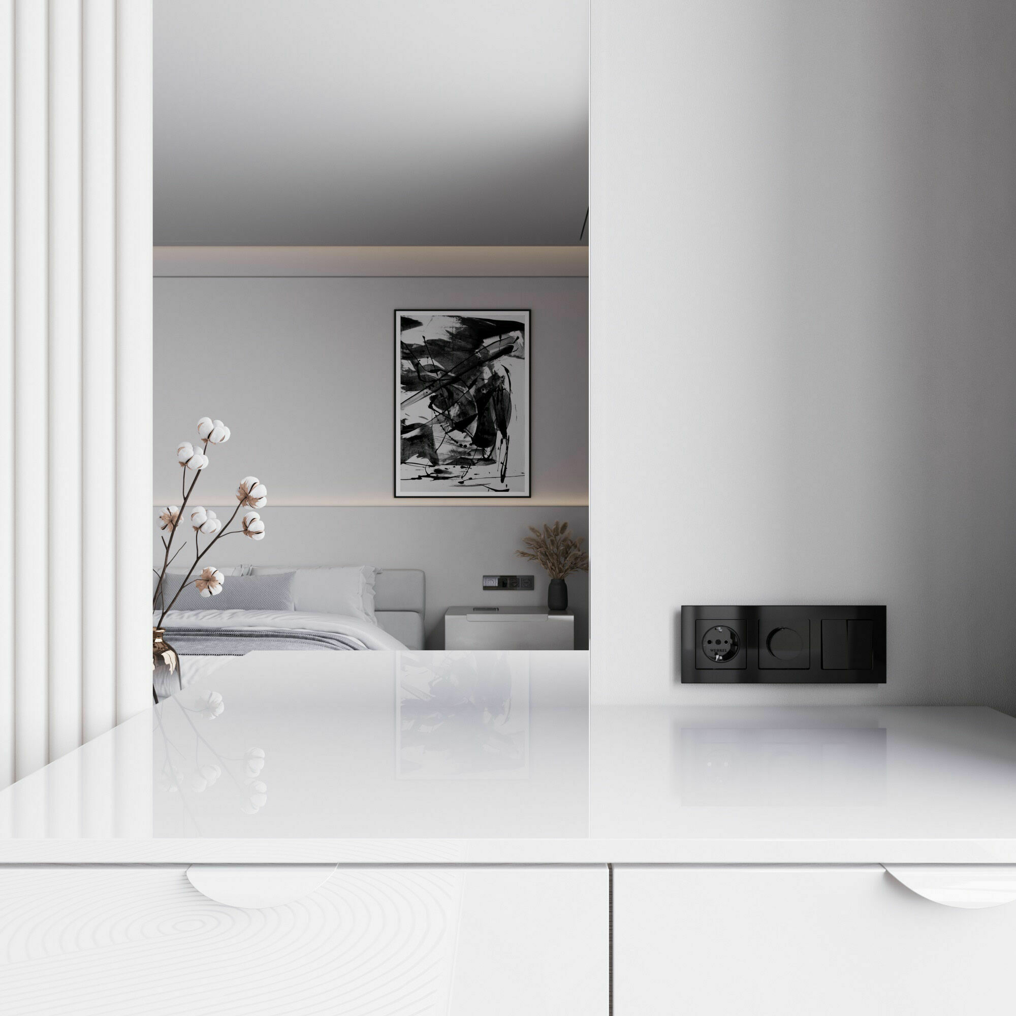 Изображение товара Диммер (чёрный акрил) W1142048 Werkel