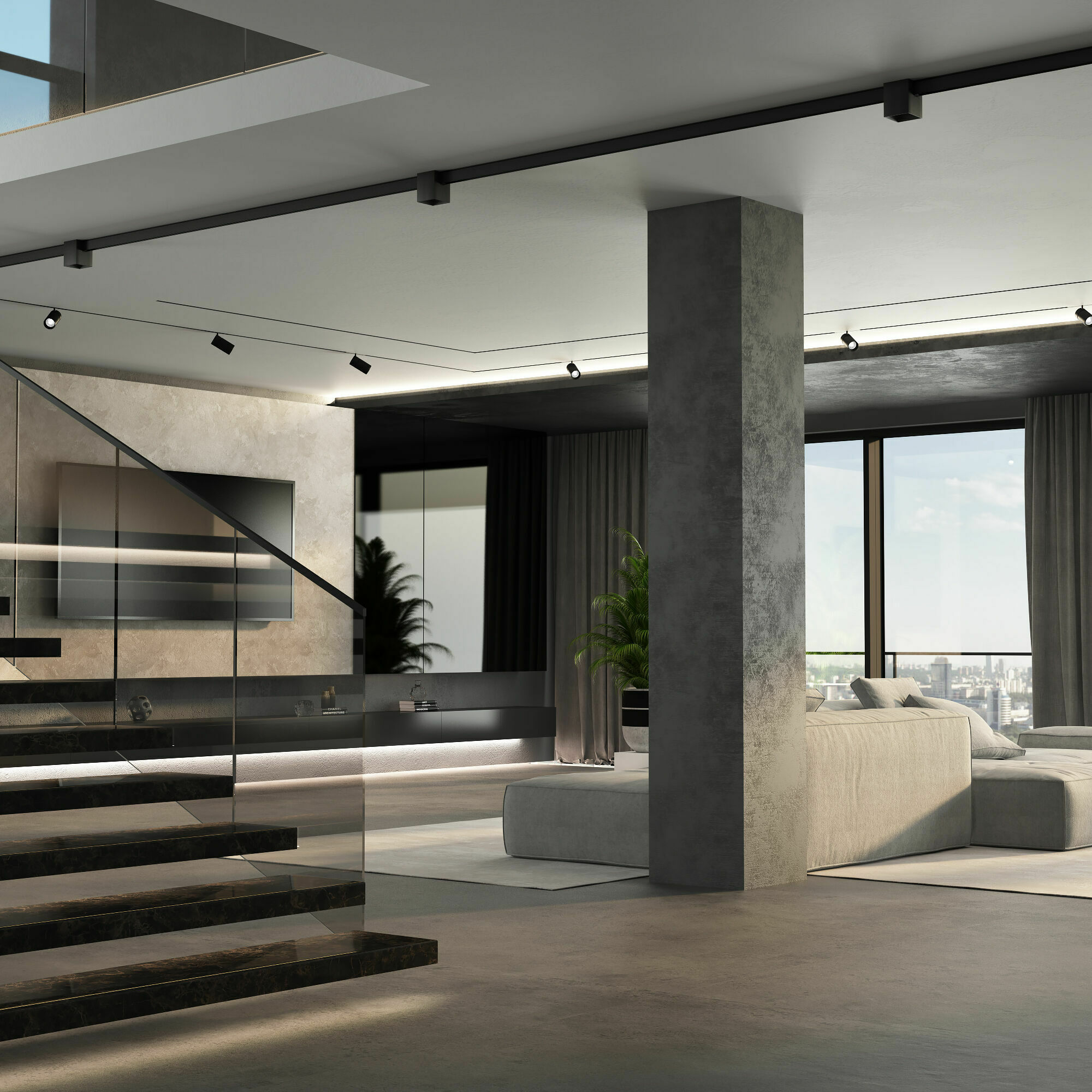 Изображение товара Трековый светильник 12W 4200K Solo чёрный 85055/01 Slim Magnetic Elektrostandard