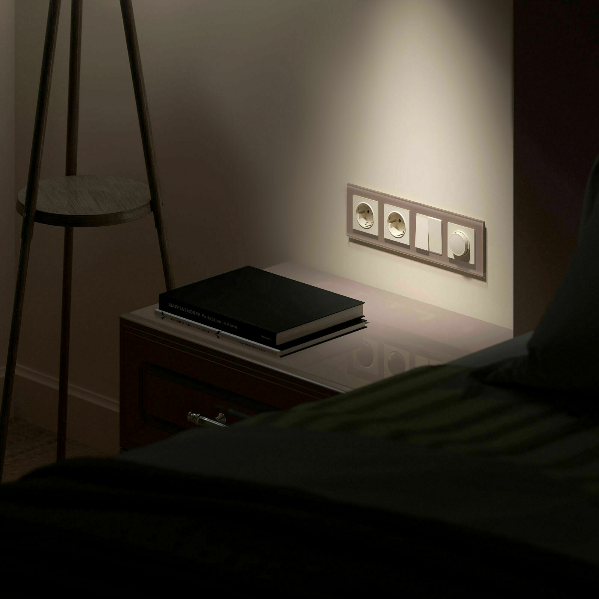 Изображение товара Рамка на 4 поста Favorit  (латте, стекло) W0041142 Werkel