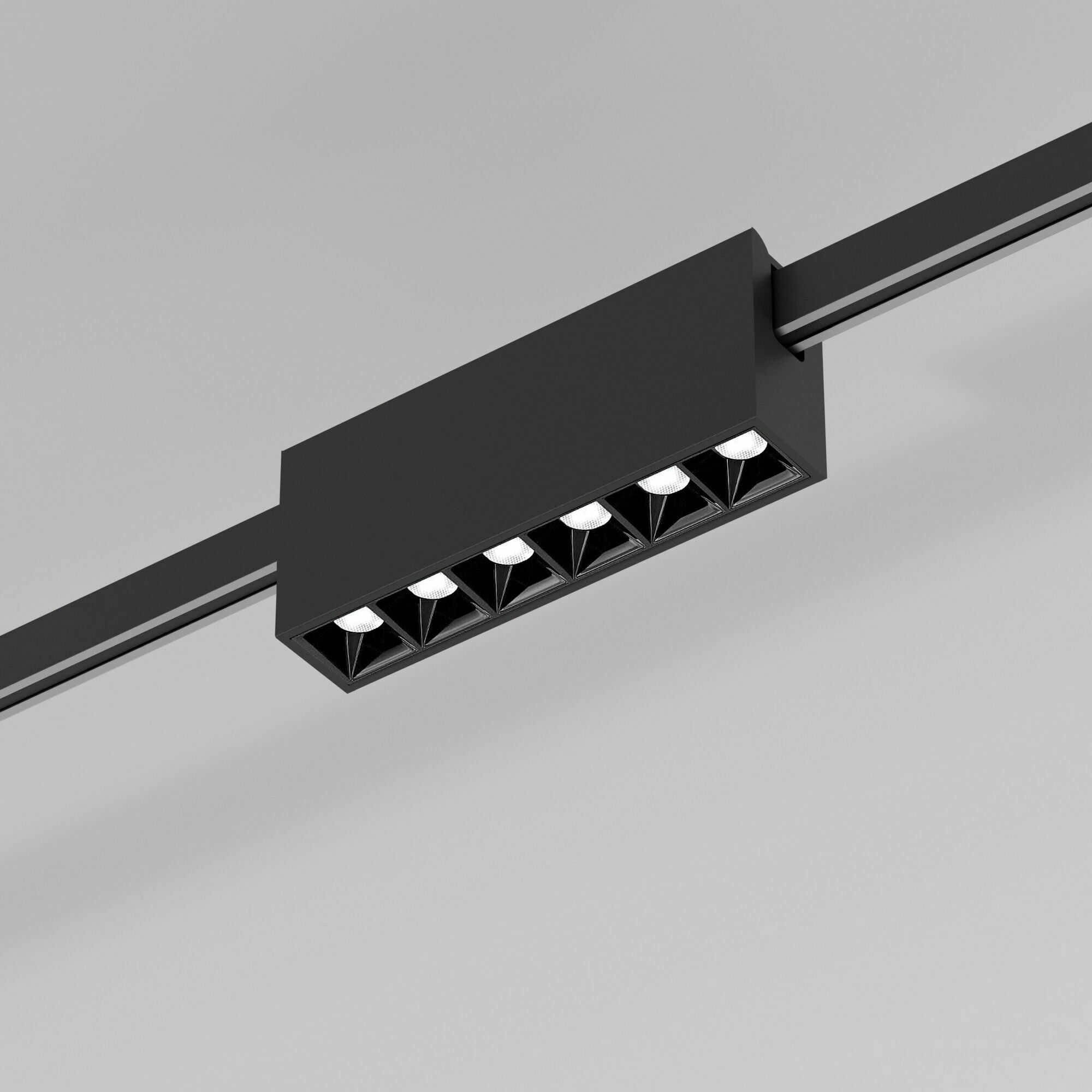 Изображение товара Трековый светильник 6W 3000K чёрный 85120/01 Esthetic Magnetic Elektrostandard