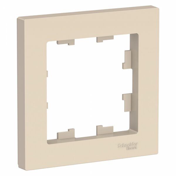 Изображение товара Рамка 1 пост, Бежевый, ATN000201 Atlas Design Schneider electric
