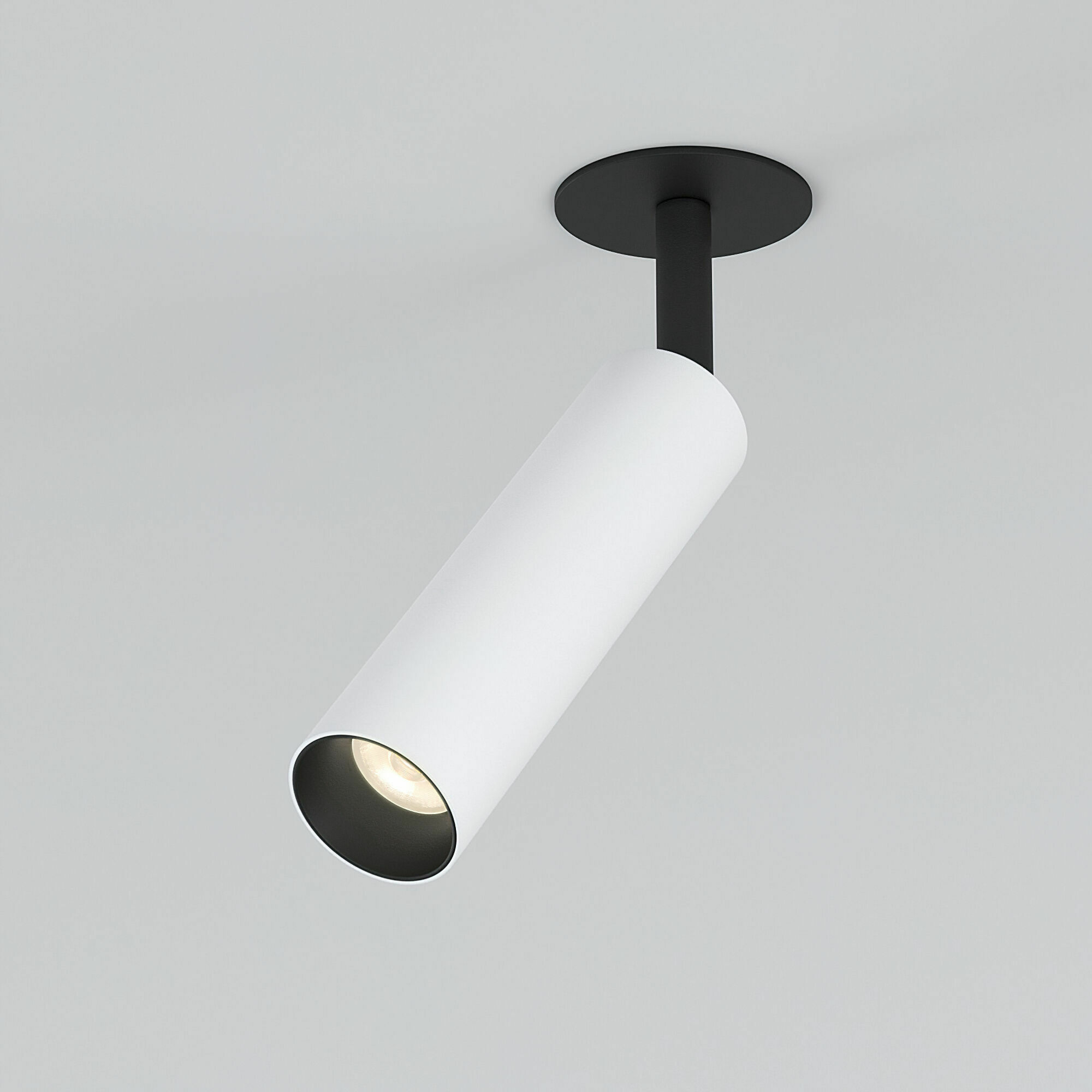 Изображение товара Встраиваемый поворотный светодиодный светильник Diffe 25040/LED 8W 4200K белый/чёрный Elektrostandard