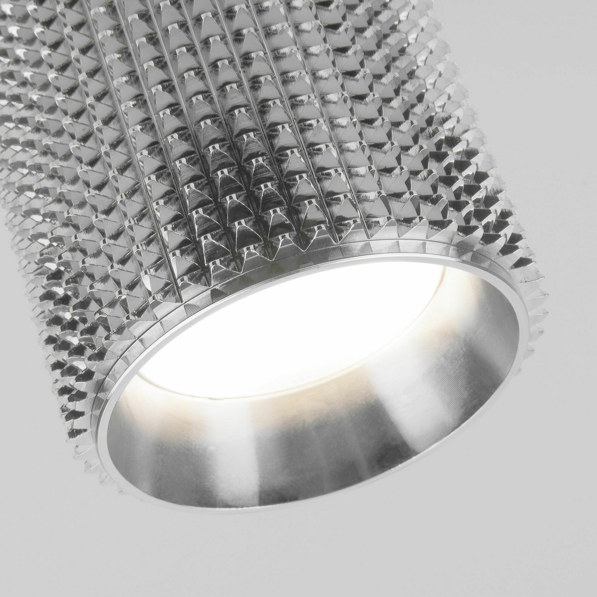 Изображение товара Трековый поворотный светильник GU10 Spike хром MRL 1011 Basic System Elektrostandard