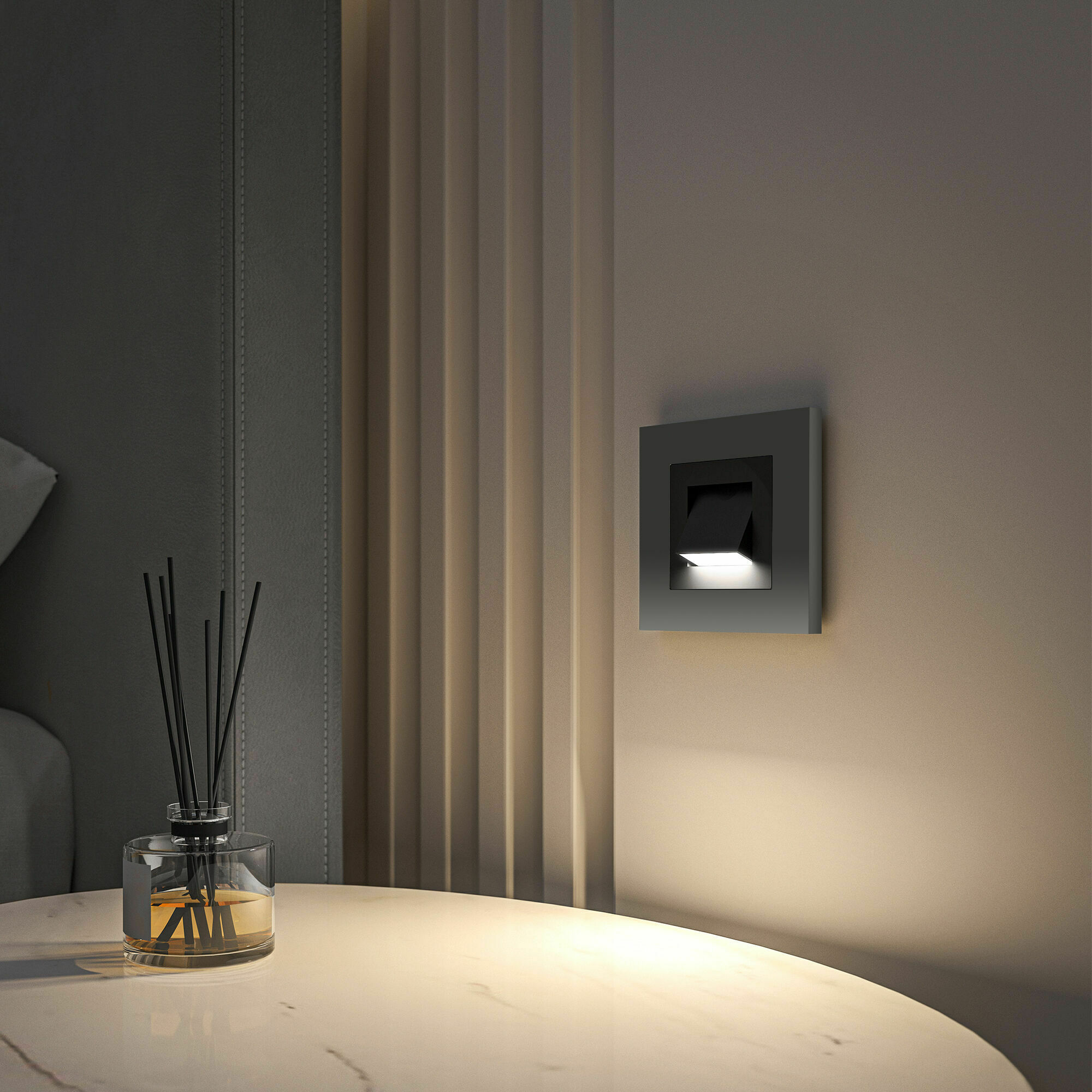 Изображение товара Рамка на 1 пост Slab (серебро софт) W0012965 Werkel