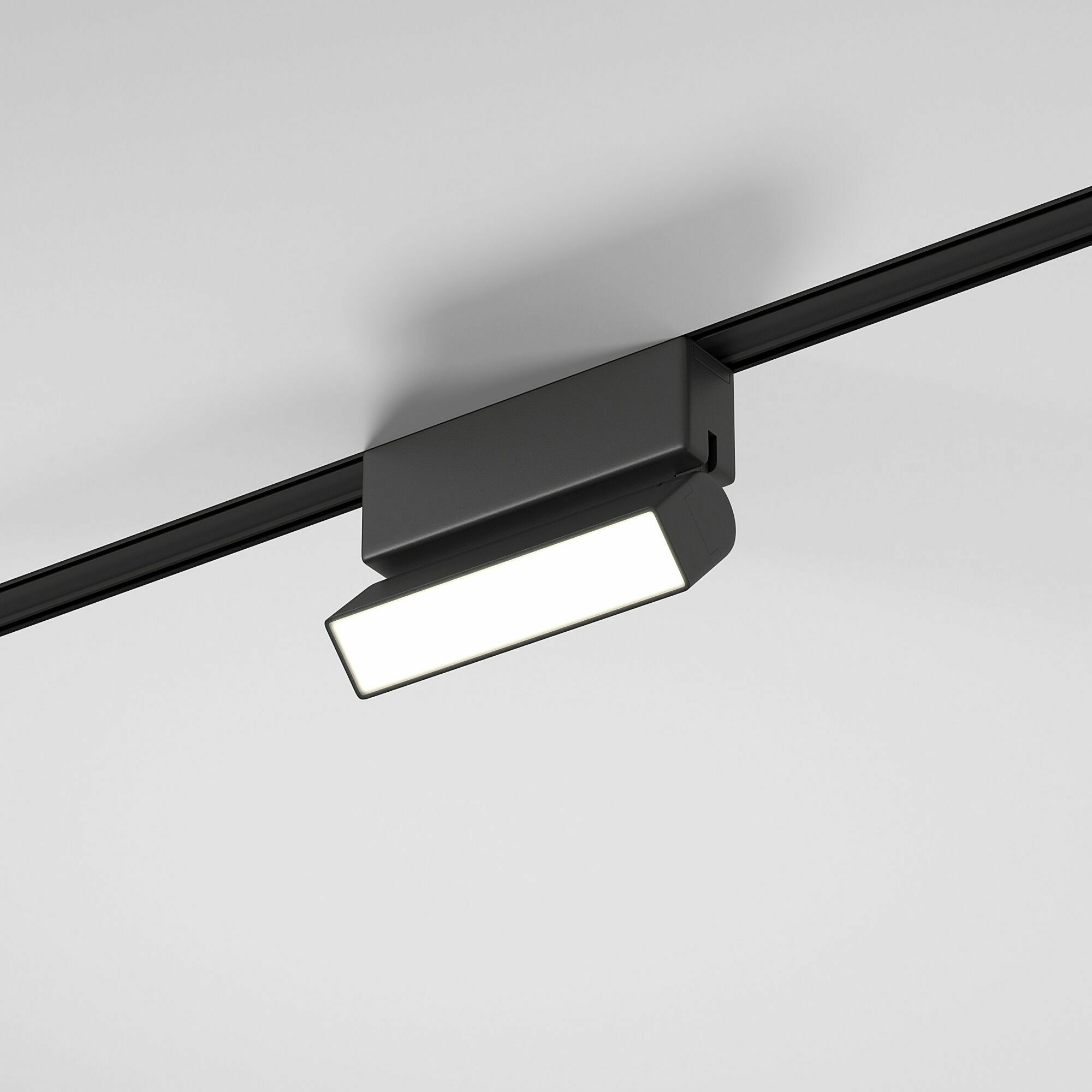 Изображение товара Трековый поворотный светильник 5W 4000K Unity чёрный 85092/01 Flat Magnetic Elektrostandard