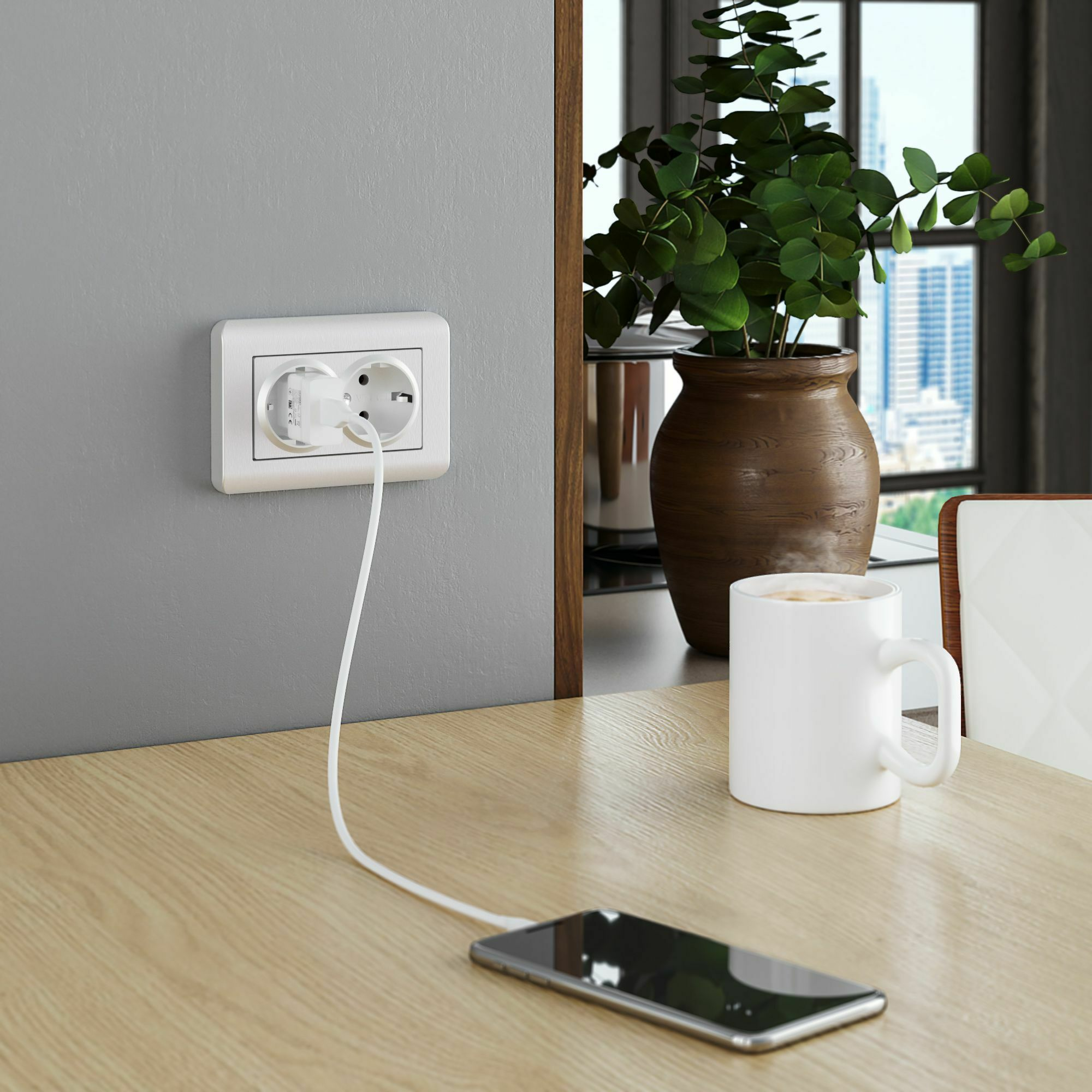 Изображение товара Рамка для двойной розетки Stream (перламутровый) W0082113/ Werkel