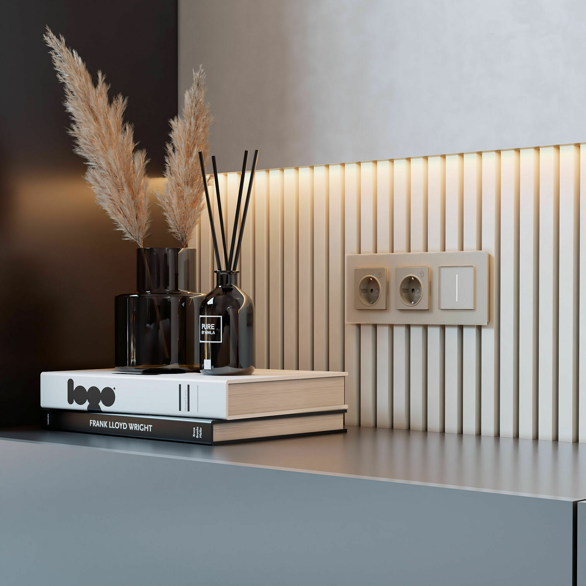 Изображение товара Умный сенсорный диммер (шампань) W3443111 Minimir Home Werkel