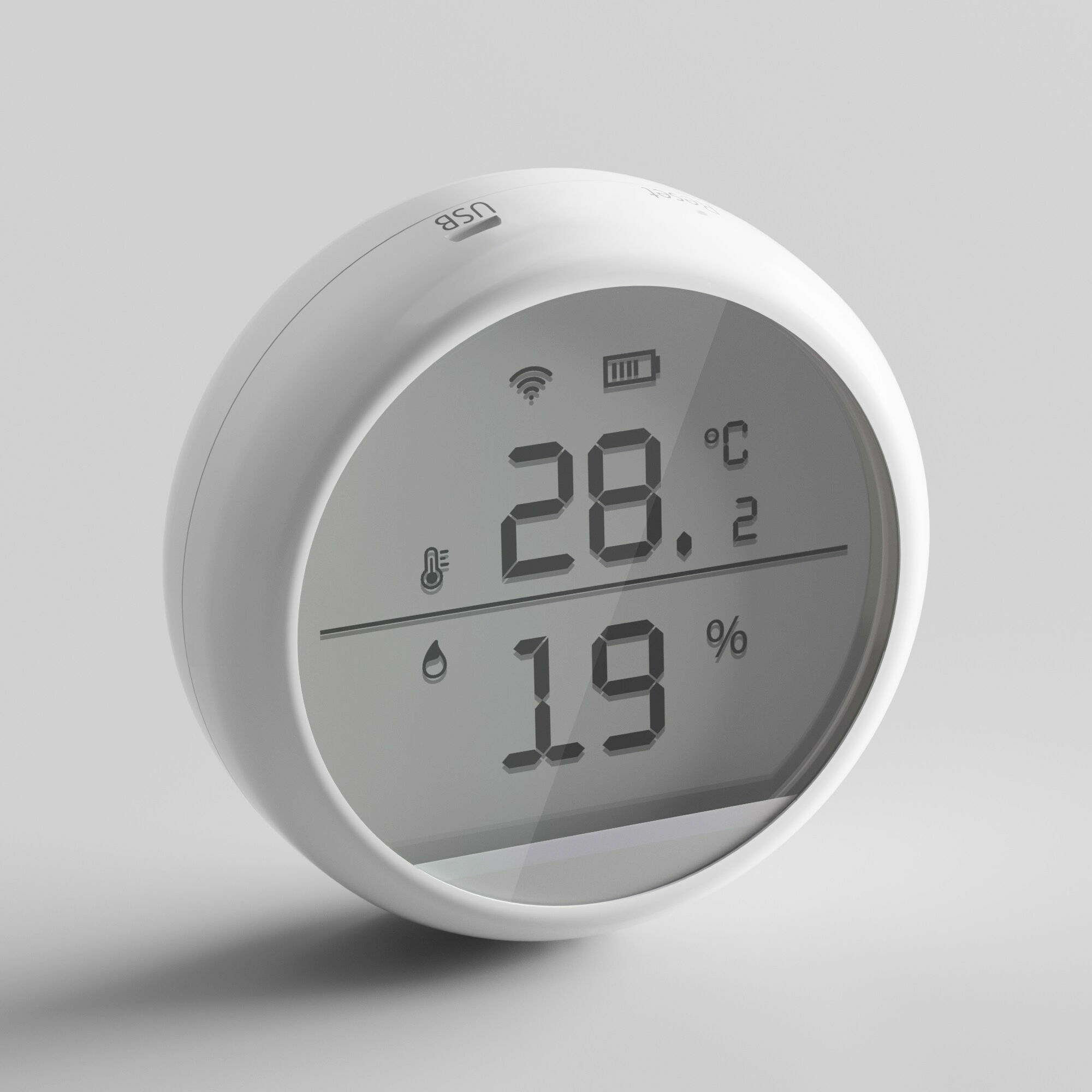 Изображение товара Умный датчик температуры и влажности 76270/00 Minimir Home Werkel