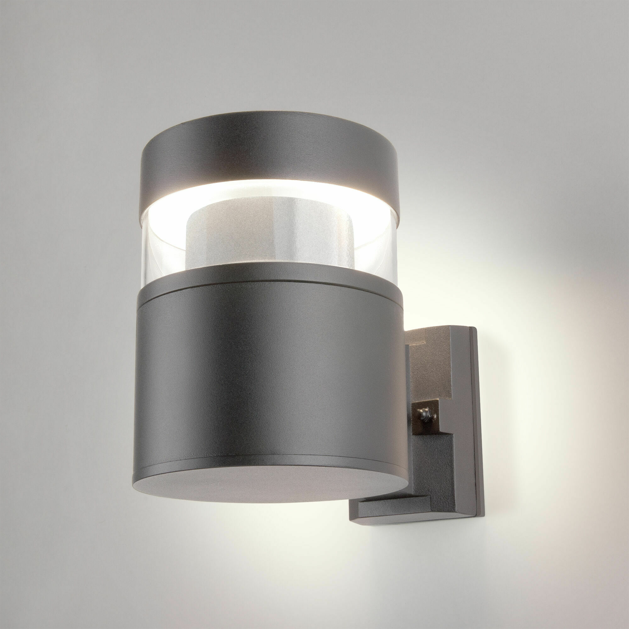 Изображение товара Уличный настенный светодиодный светильник IP65 1530 TECHNO LED серый Elektrostandard