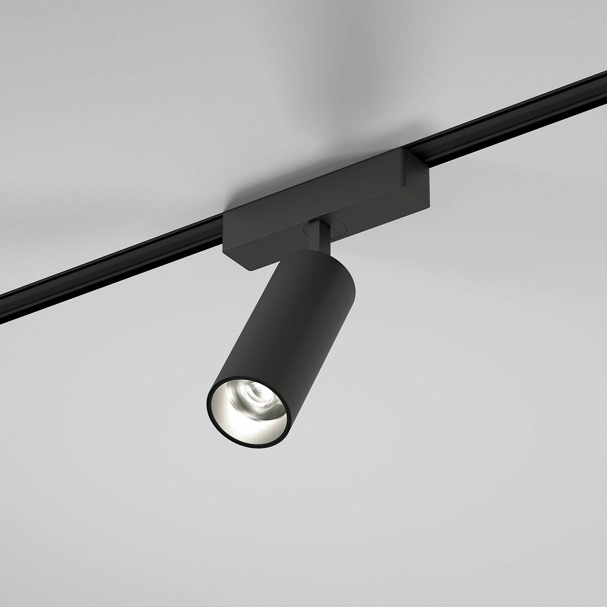 Изображение товара Трековый поворотный светильник 9W 4000K Arcos чёрный 85095/01 Flat Magnetic Elektrostandard