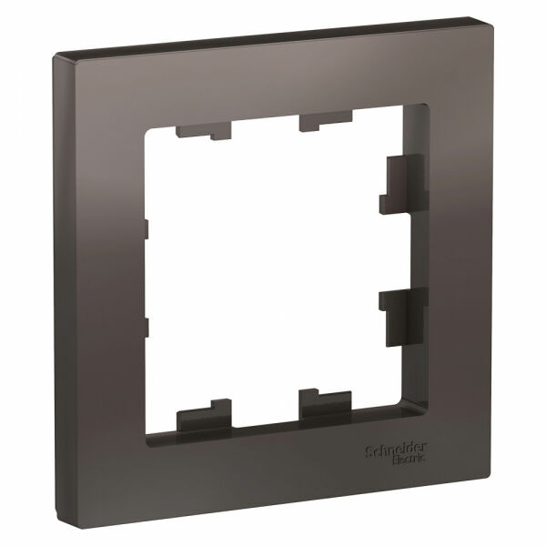 Изображение товара Рамка 1 пост, пластик, Мокко, AATN000601 Atlas Design Nature Schneider electric