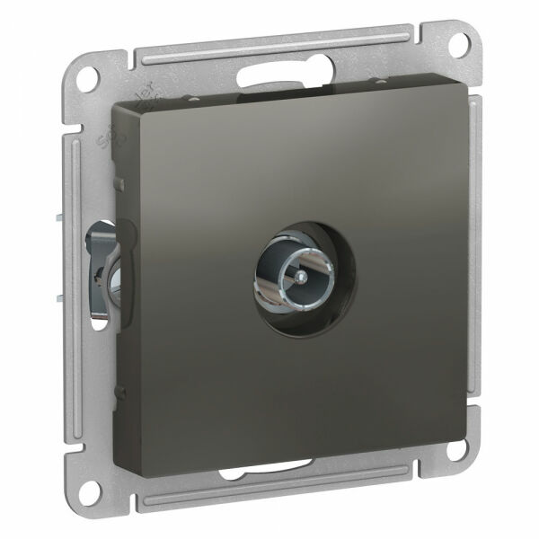 Изображение товара Розетка TV оконечная 1DB, механизм, Сталь, ATN000991 Atlas Design Schneider electric