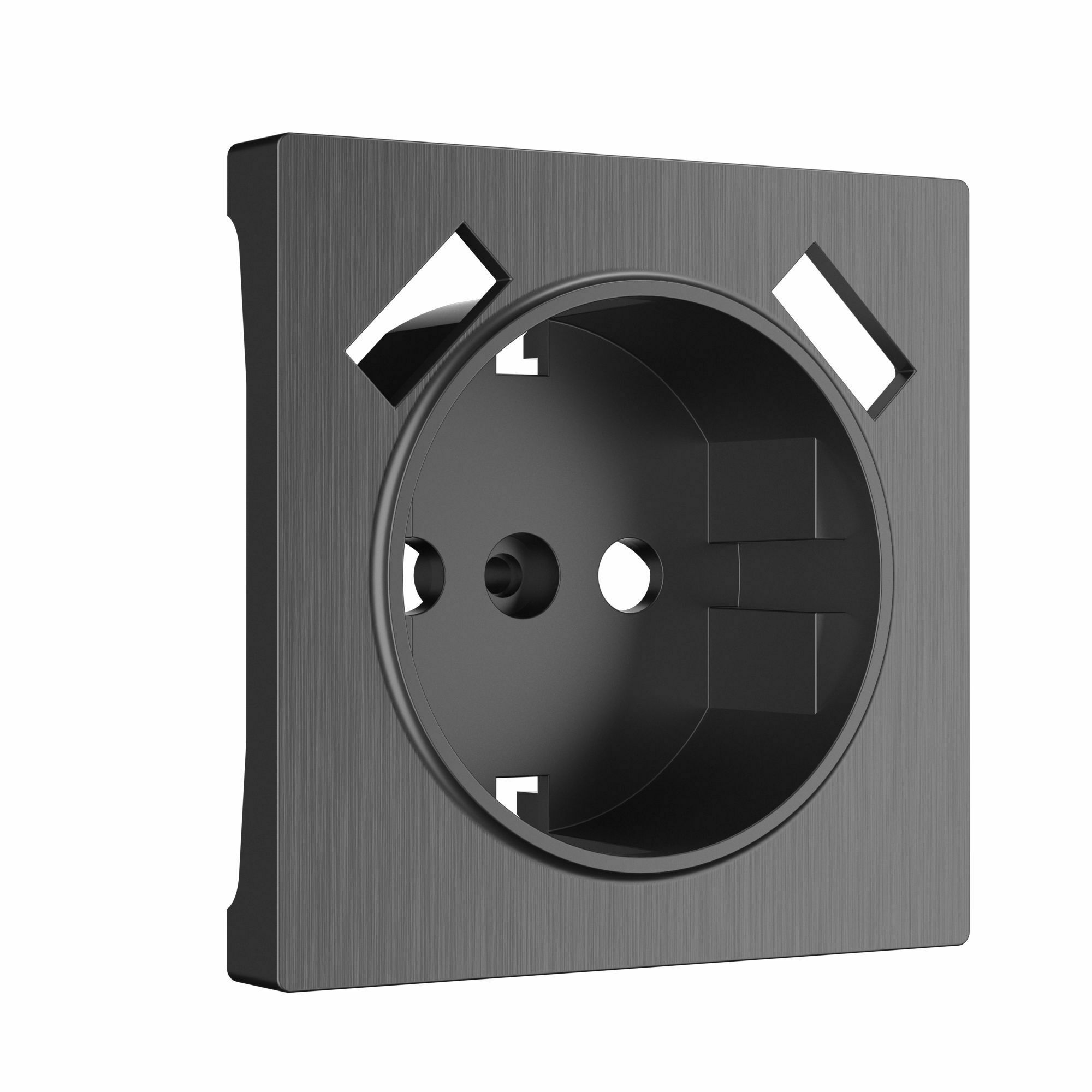 Изображение товара Накладка для розетки USB (графит рифленый) W1179504 Werkel