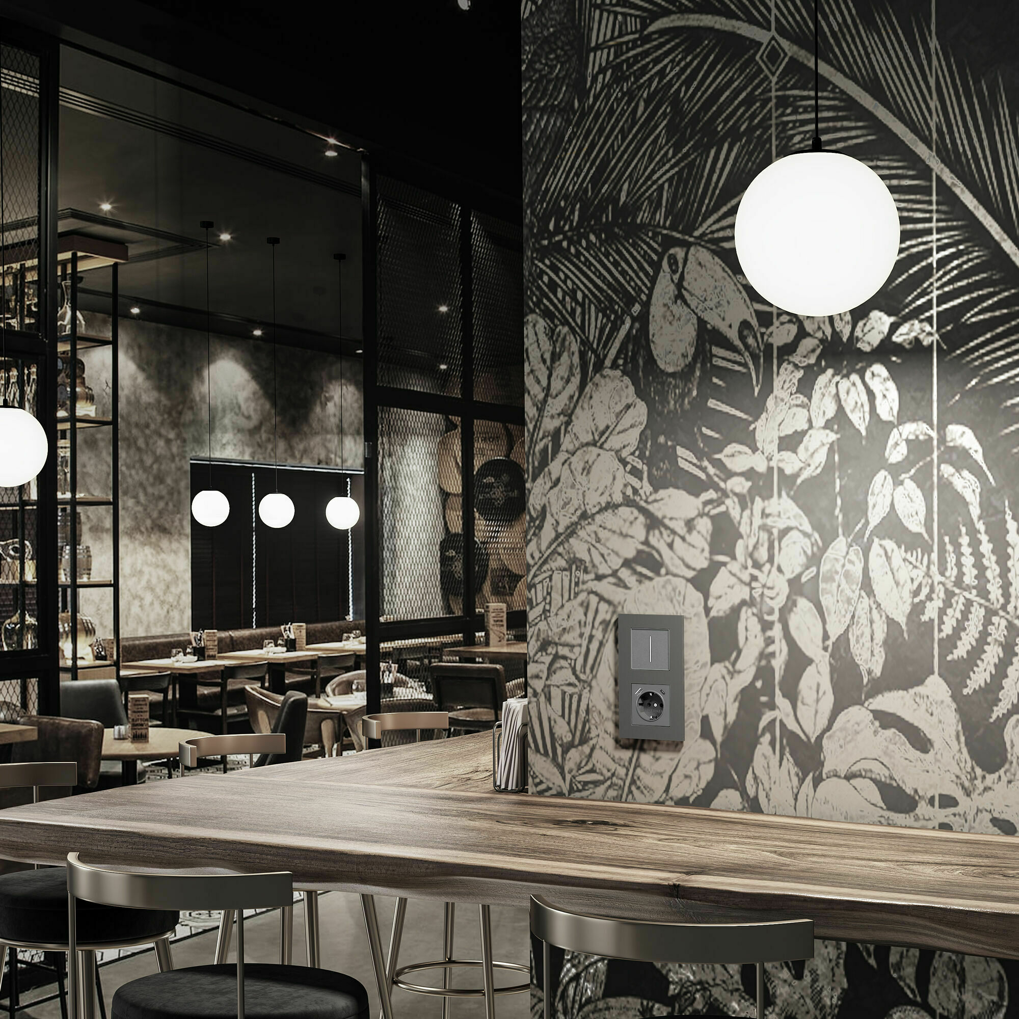 Изображение товара Умный сенсорный диммер (серебряный) W3443106 Minimir Home Werkel