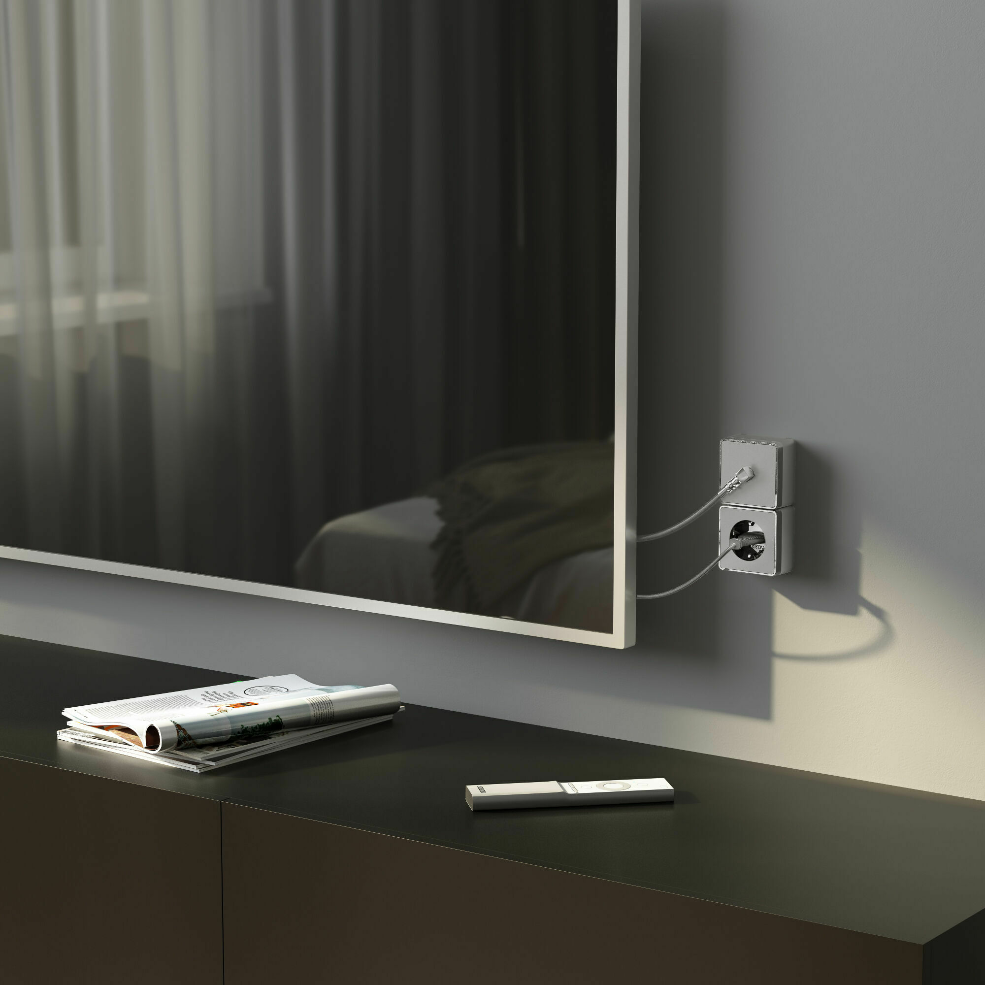 Изображение товара ТВ-розетка оконечная (серебряный) W5083006 Gallant Werkel