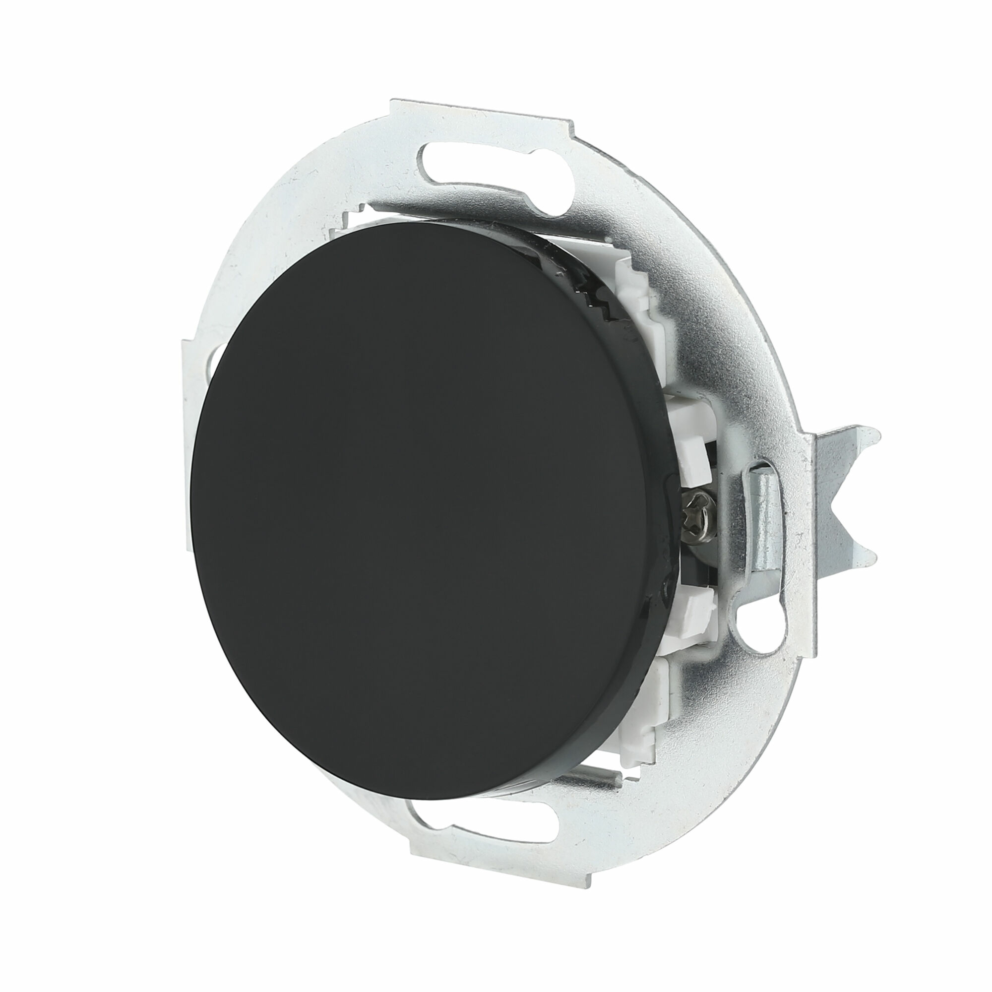 Изображение товара Выключатель одноклавишный (схема 1) 16 А, 250 В (чёрный) Vintage, 880108-1 LK Studio