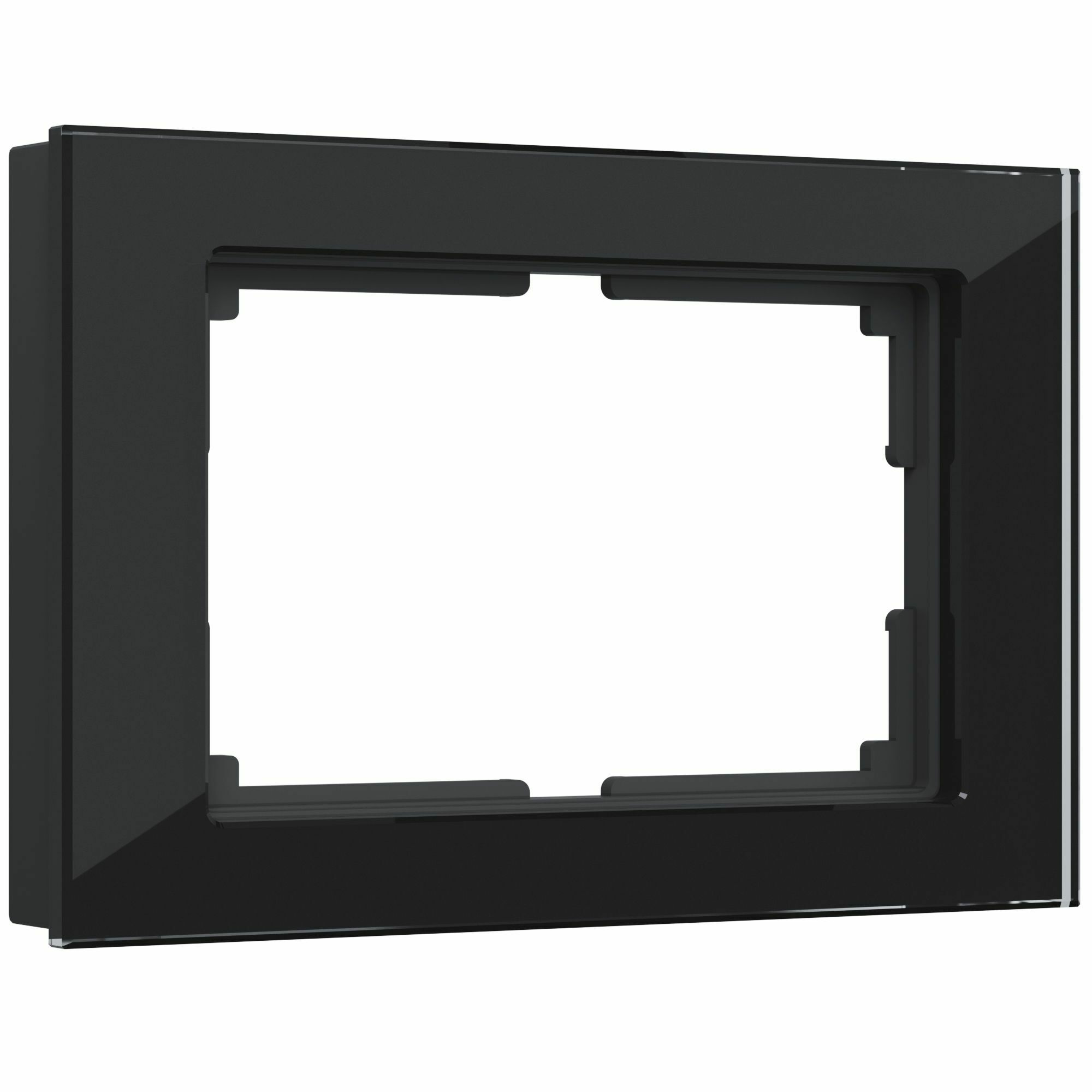 Изображение товара Рамка для двойной розетки  Favorit (чёрный) W0081108 Werkel