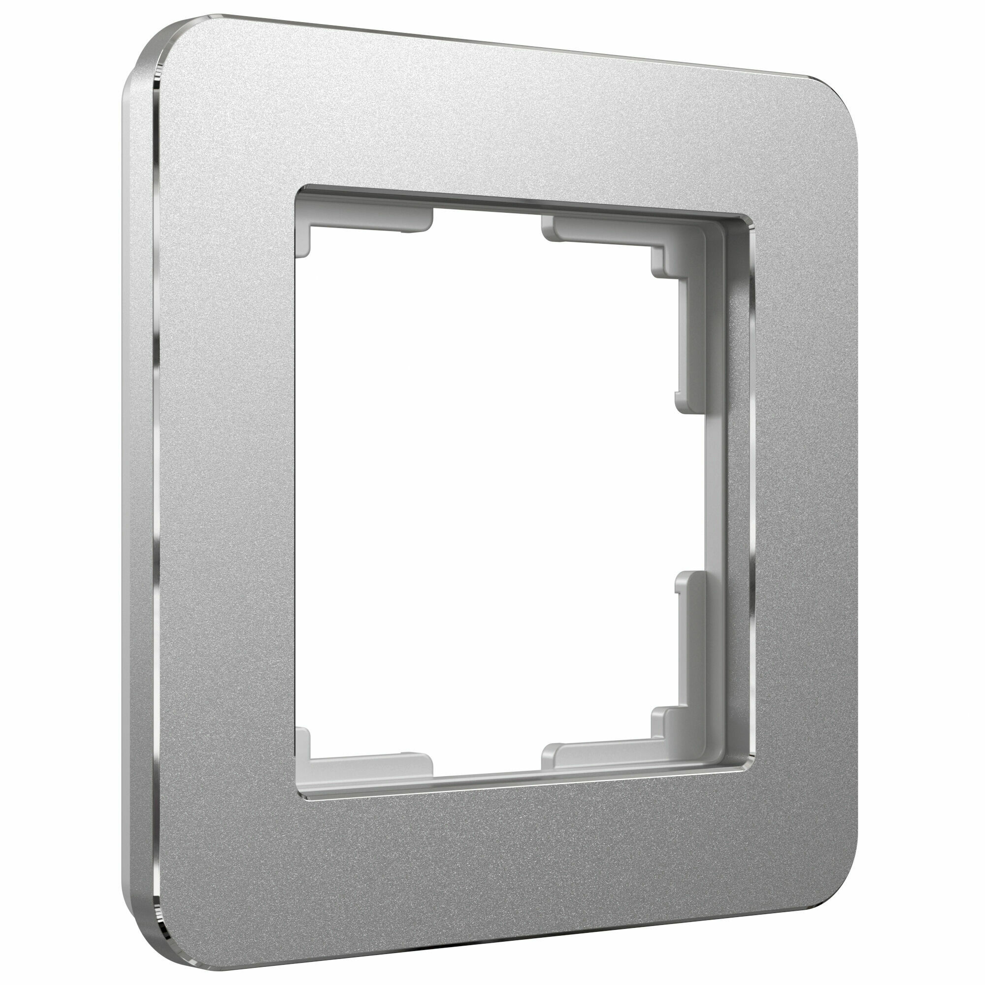 Изображение товара Рамка на 1 пост Platinum алюминий W0012606 Werkel