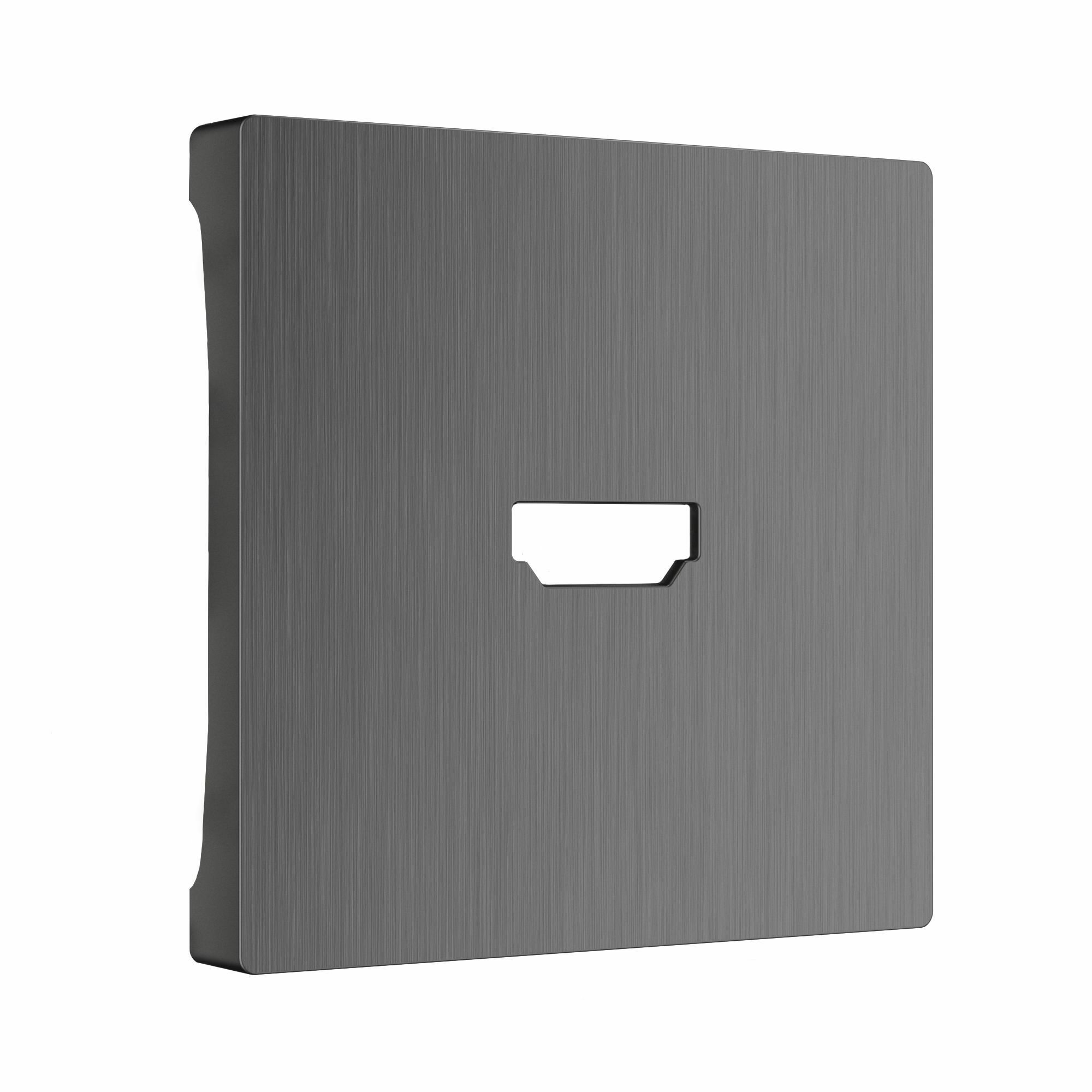 Изображение товара Накладка для розетки HDMI (графит рифленый) W1196004 Werkel