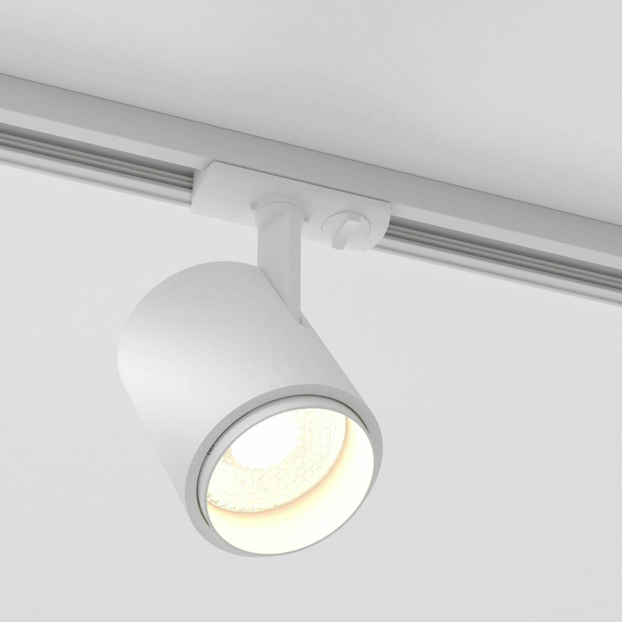 Изображение товара Трековый поворотный светильник 10W 4200K Cors белый 85513/01 Basic System Elektrostandard