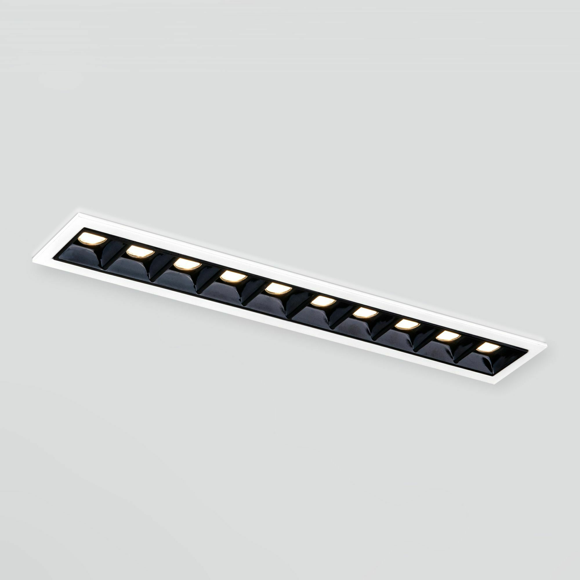 Изображение товара Встраиваемый точечный светодиодный светильник 9922 LED 20W 4200K белый/чёрный Elektrostandard