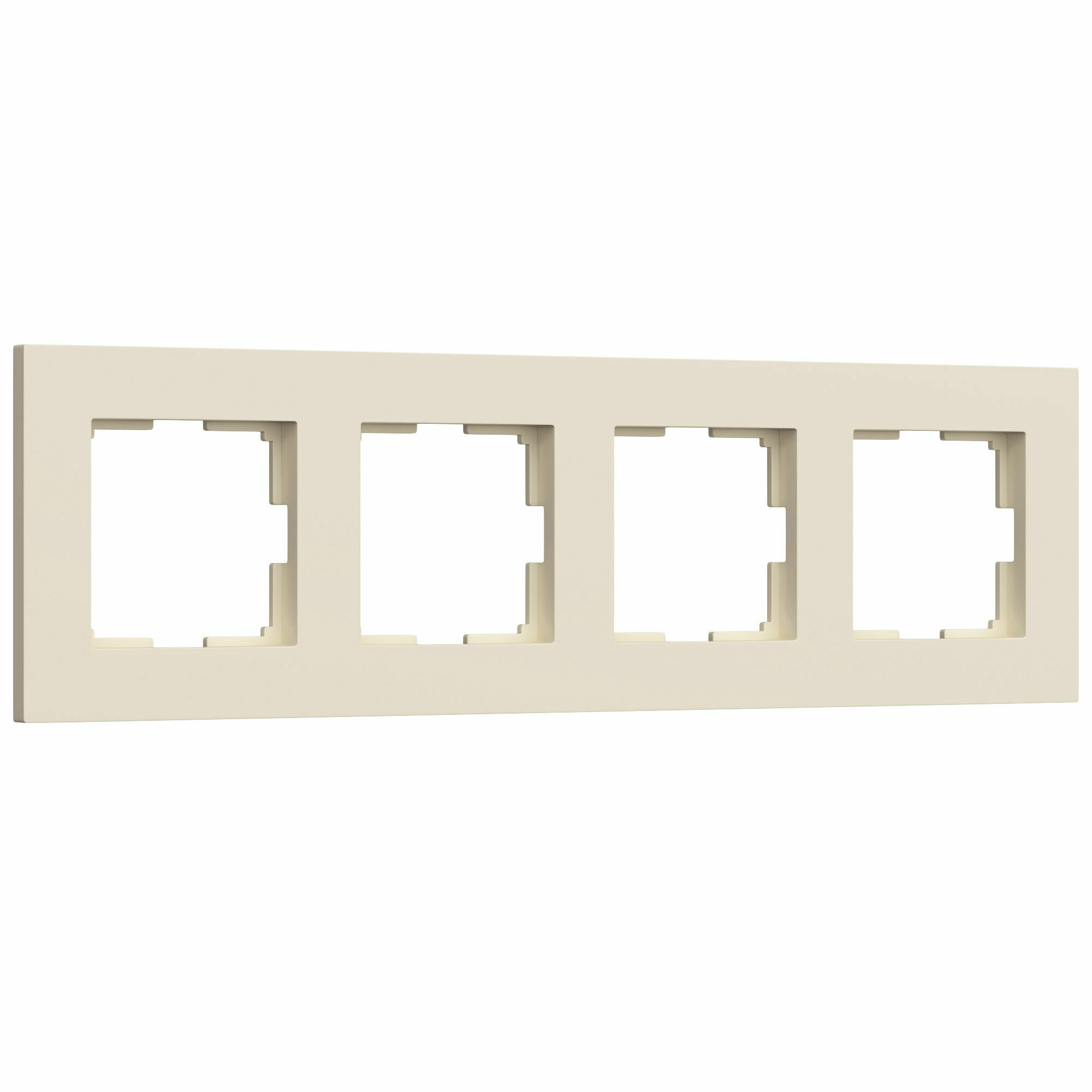 Изображение товара Рамка на 4 поста Slab (айвори софт) W0042962 Werkel