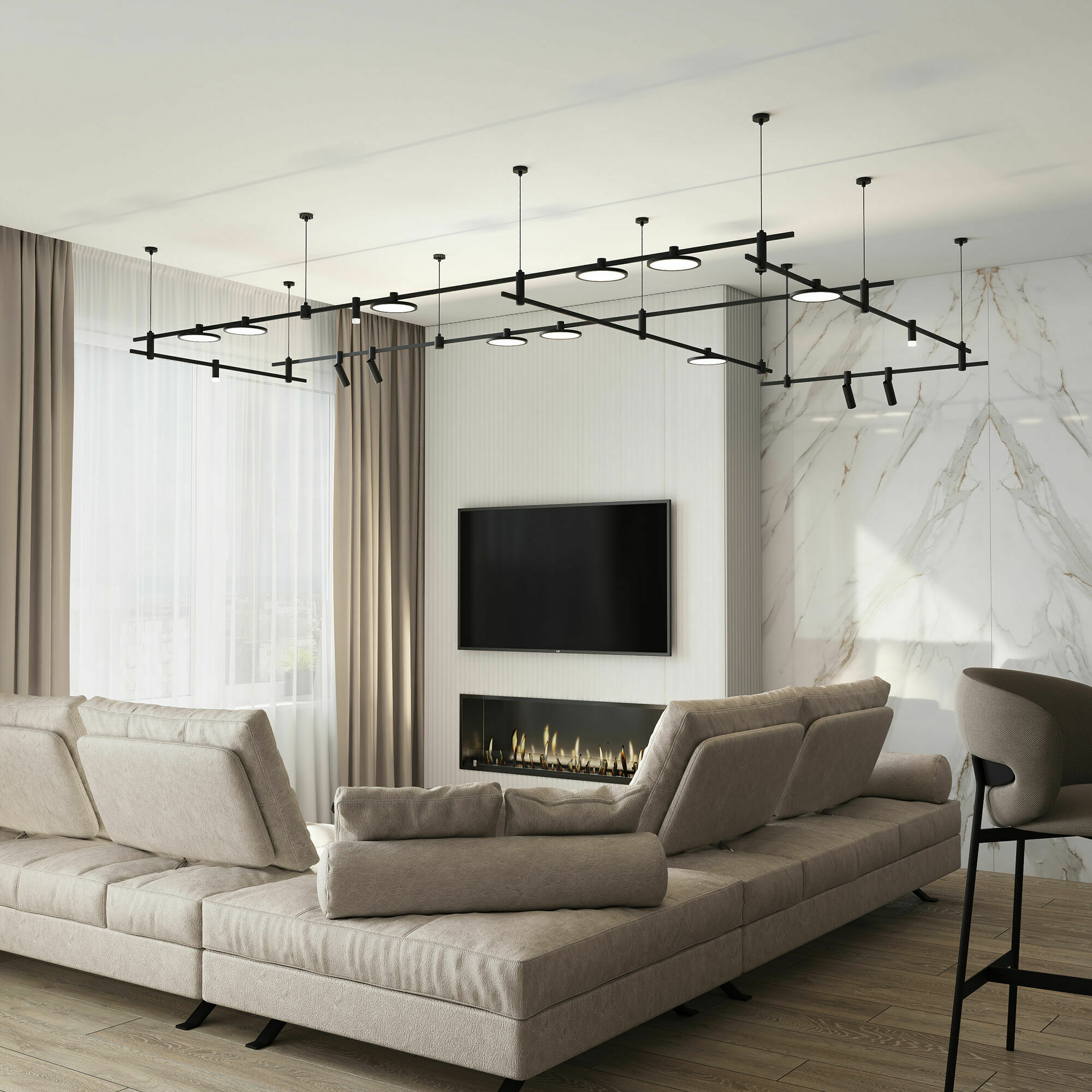 Изображение товара Набор для подвеса с коннектором 85157/00 Esthetic Magnetic Elektrostandard