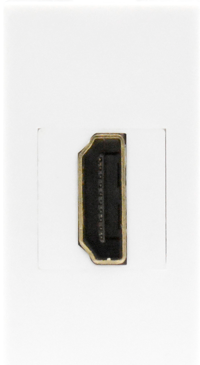 Изображение товара Розетка HDMI, 1мод., бел. (22.5х45мм) Donel