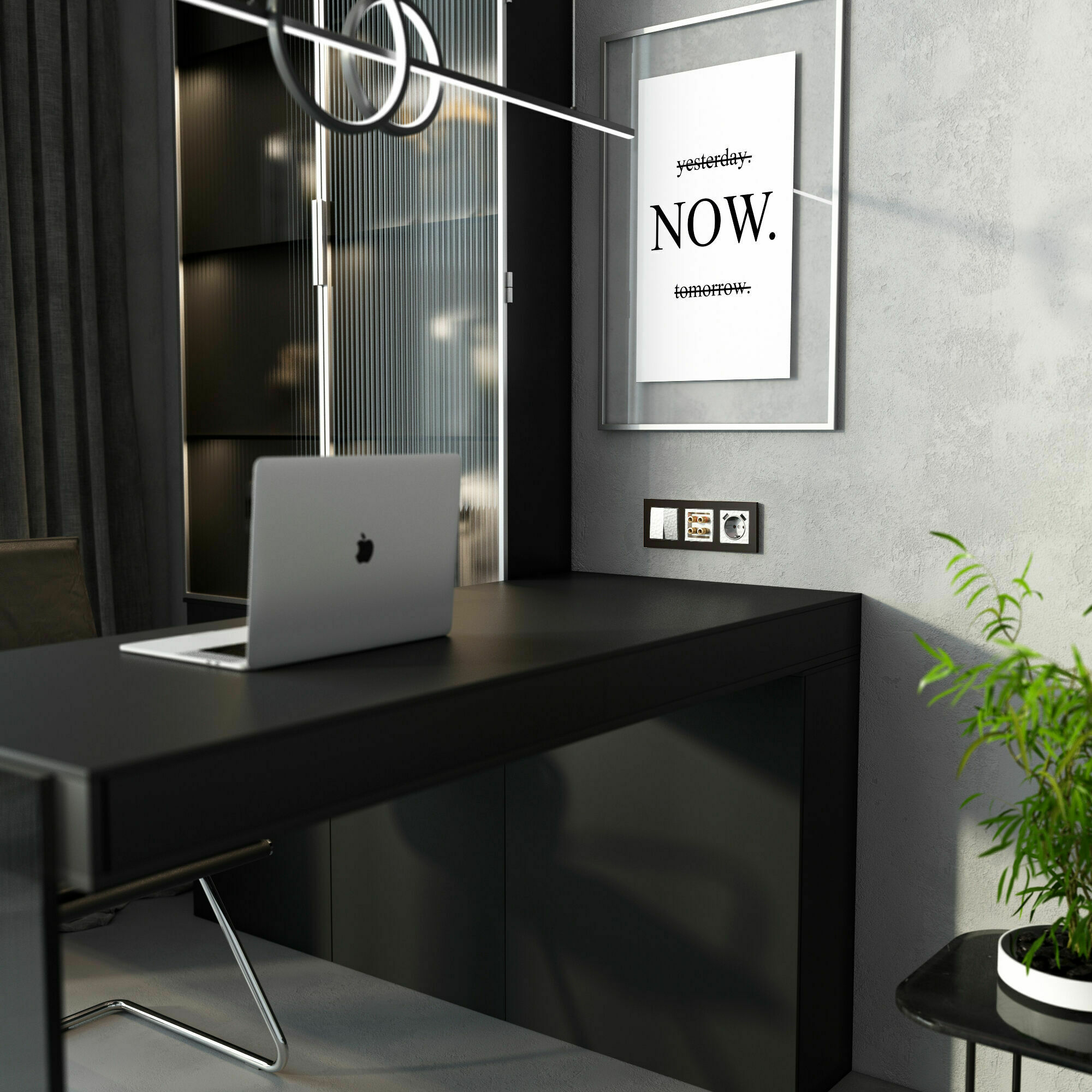 Изображение товара Накладка для розетки USB (hammer серебряный) W1279506/ Werkel