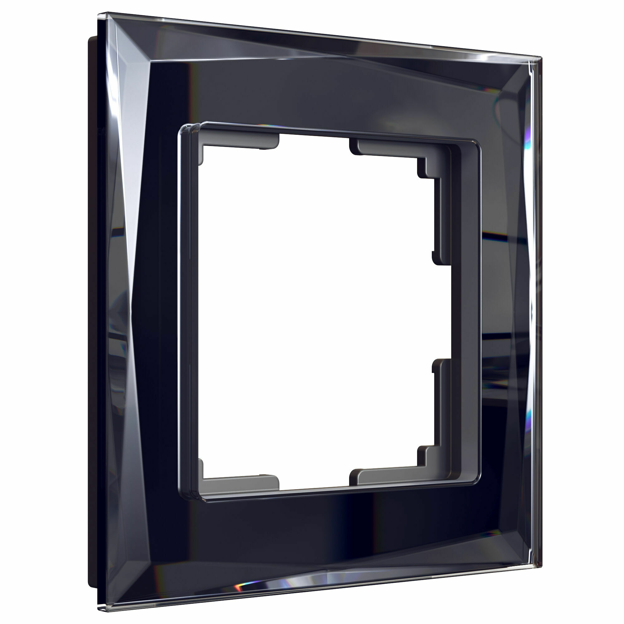 Изображение товара Рамка на 1 пост Diamant  (чёрный) W0011208 Werkel