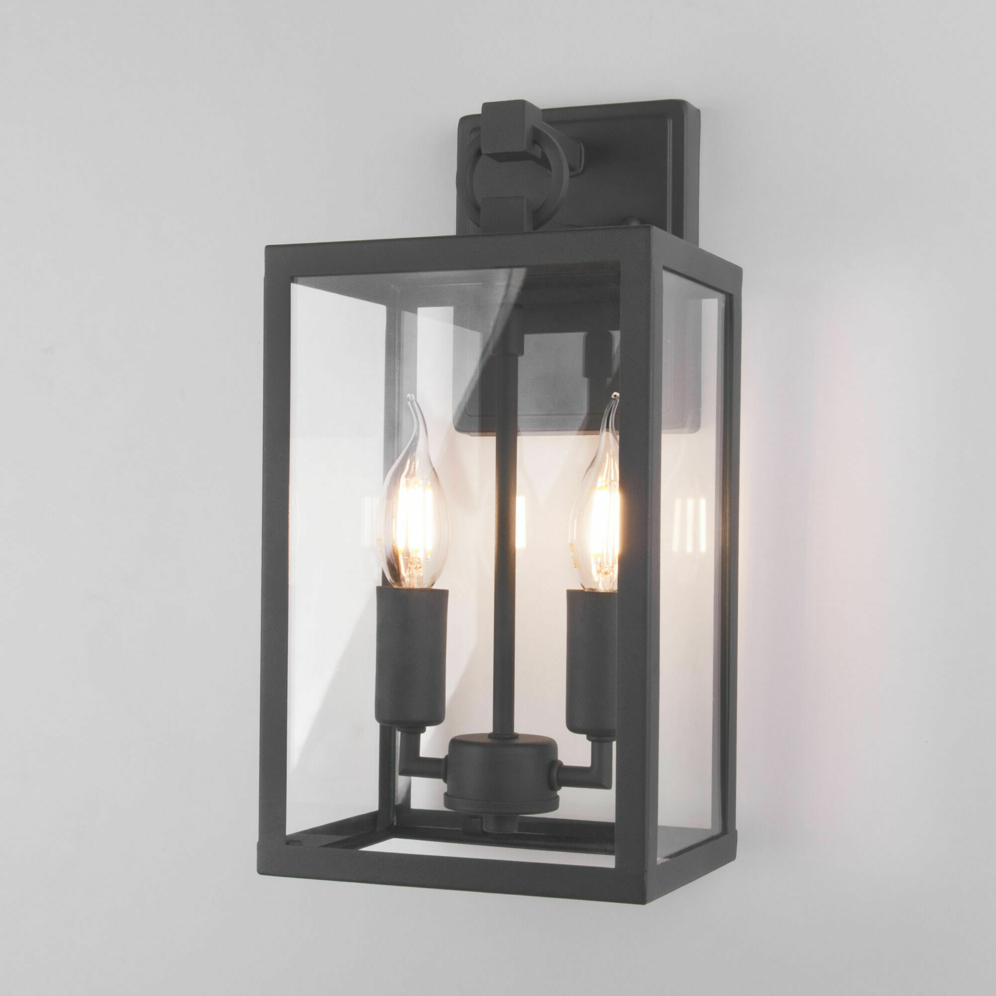 Изображение товара Уличный настенный светильник Candle D 35150/D темно-серый Elektrostandard