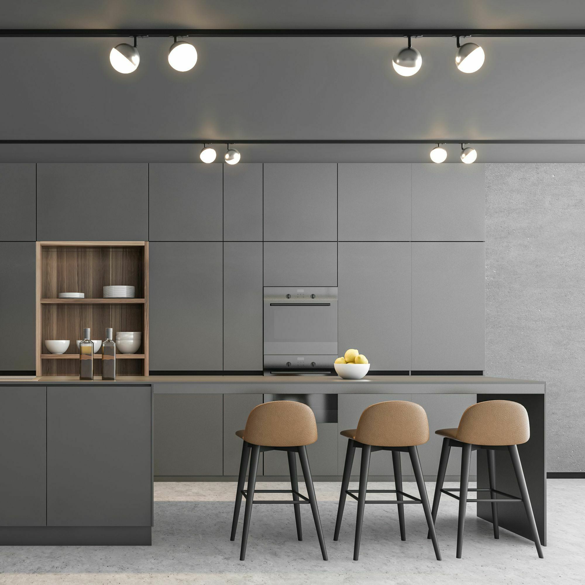 Изображение товара Трековый светильник GX53 Glob Хром однофазный MRL 1015 Basic System Elektrostandard