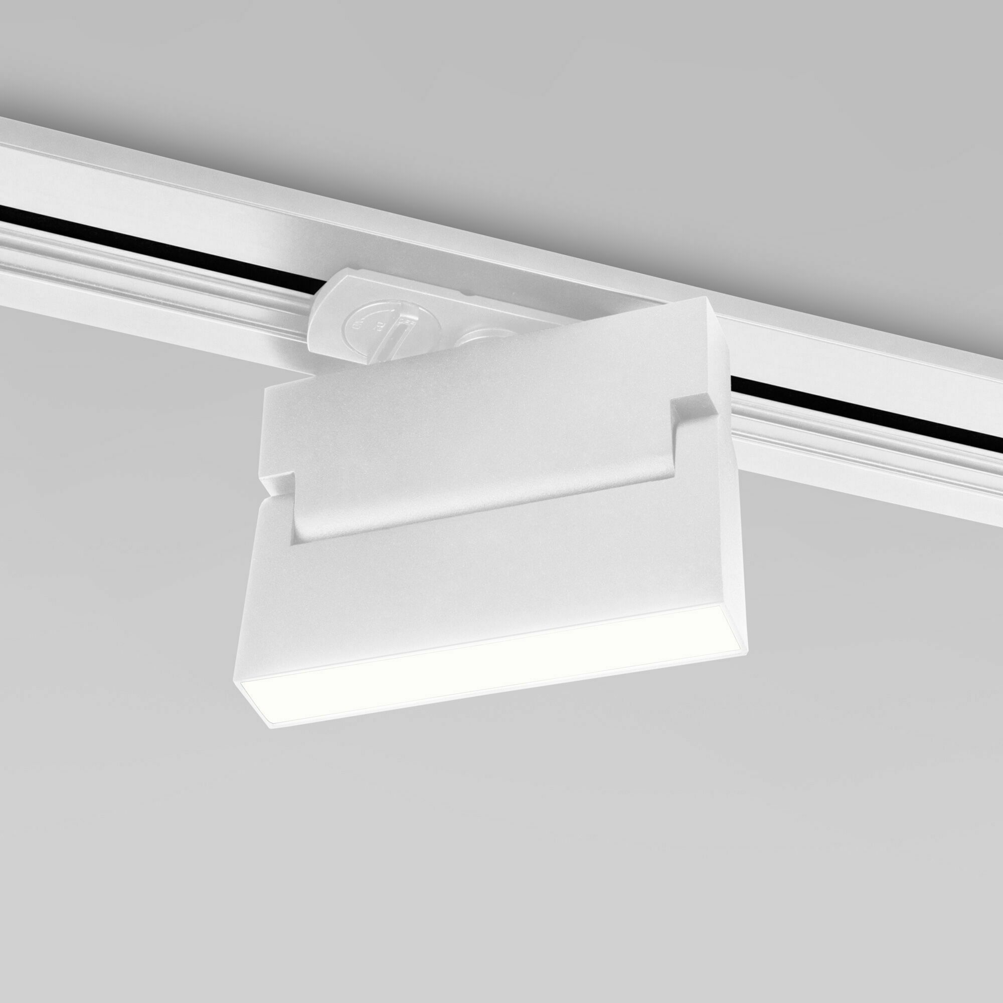 Изображение товара Трековый поворотный светильник 10W 4200 K Arda белый 85015/01 Basic System Elektrostandard