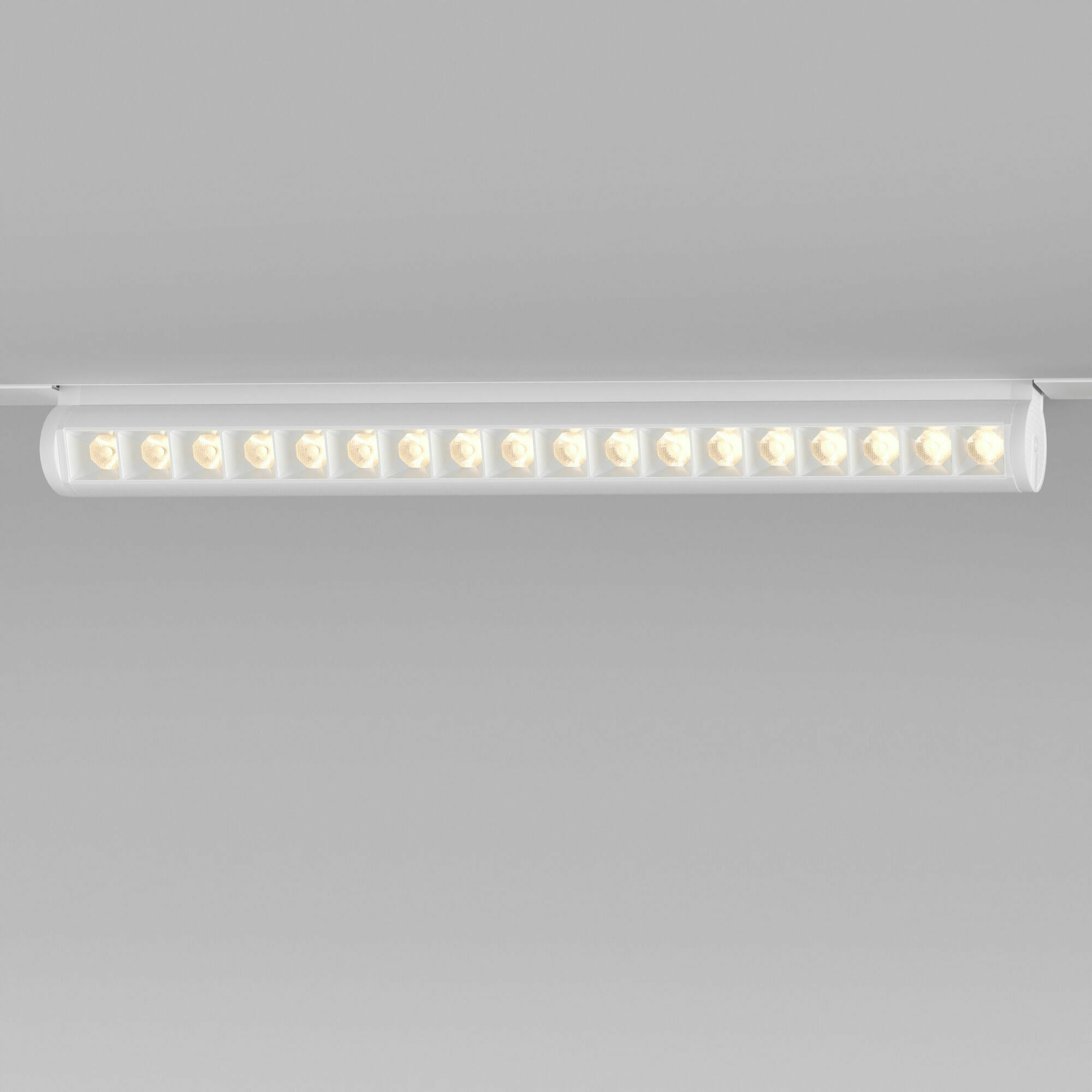 Изображение товара Трековый поворотный светильник 18W 4200K Alter белый 85050/01 Slim Magnetic Elektrostandard