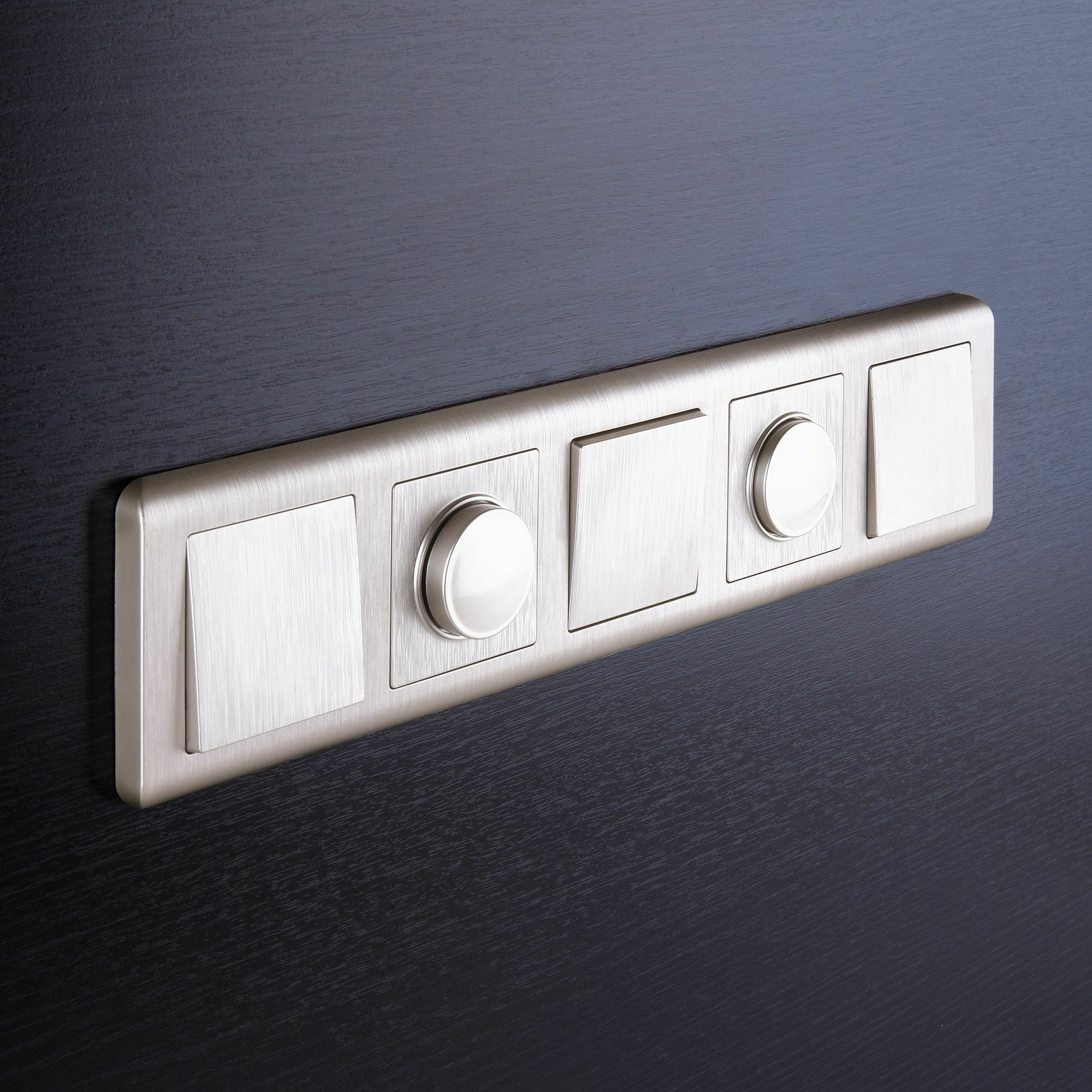 Изображение товара Рамка на 5 постов Stream (перламутровый) W0052113 Werkel