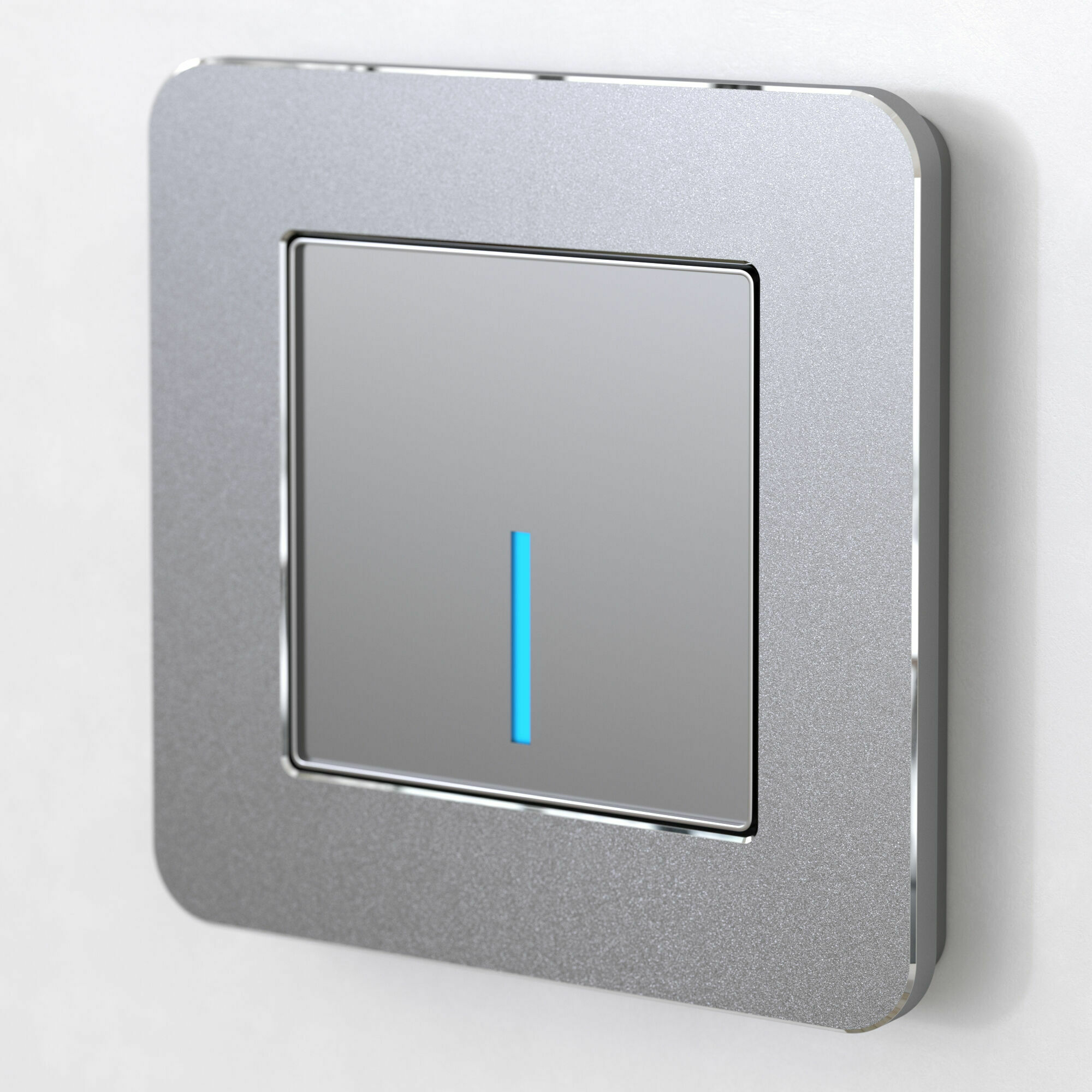 Изображение товара Рамка на 1 пост Platinum алюминий W0012606 Werkel