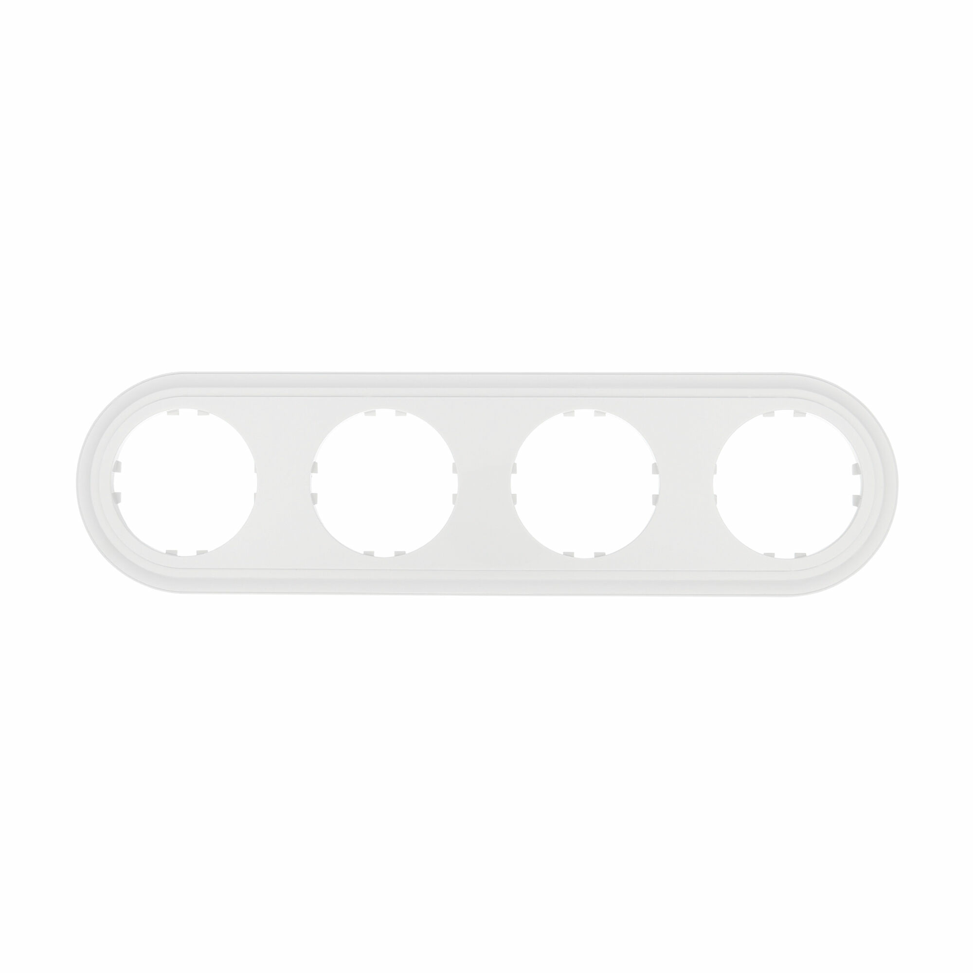 Изображение товара Рамка 4-постовая круглая (белый) Vintage CLASSIC, 889404-1 LK Studio
