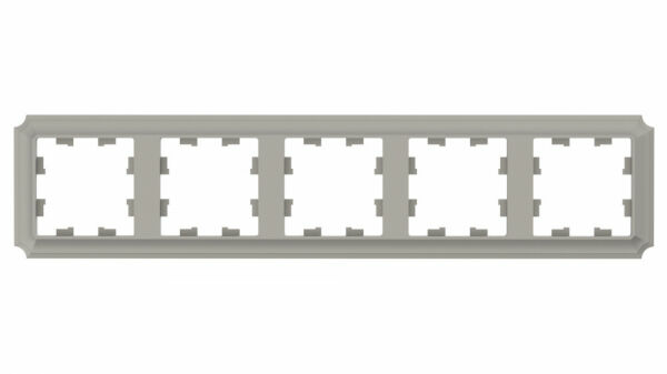 Изображение товара Рамка 5-ая, универсальная, пластик, шампань, ATN100505 Atlas Design Antique  Schneider electric