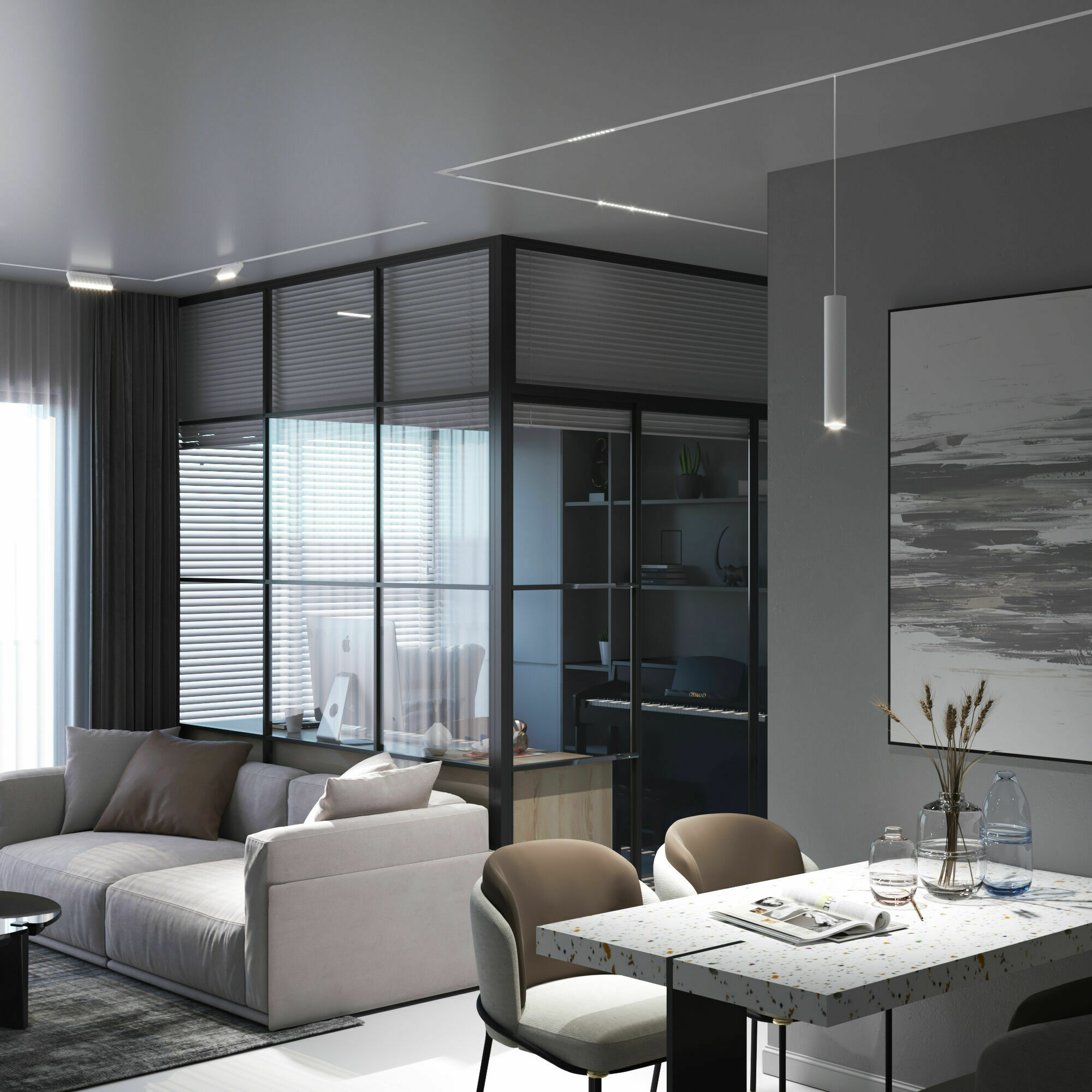 Изображение товара P01 Трековый светильник 6W 4200K белый 85014/01 Slim Magnetic Elektrostandard