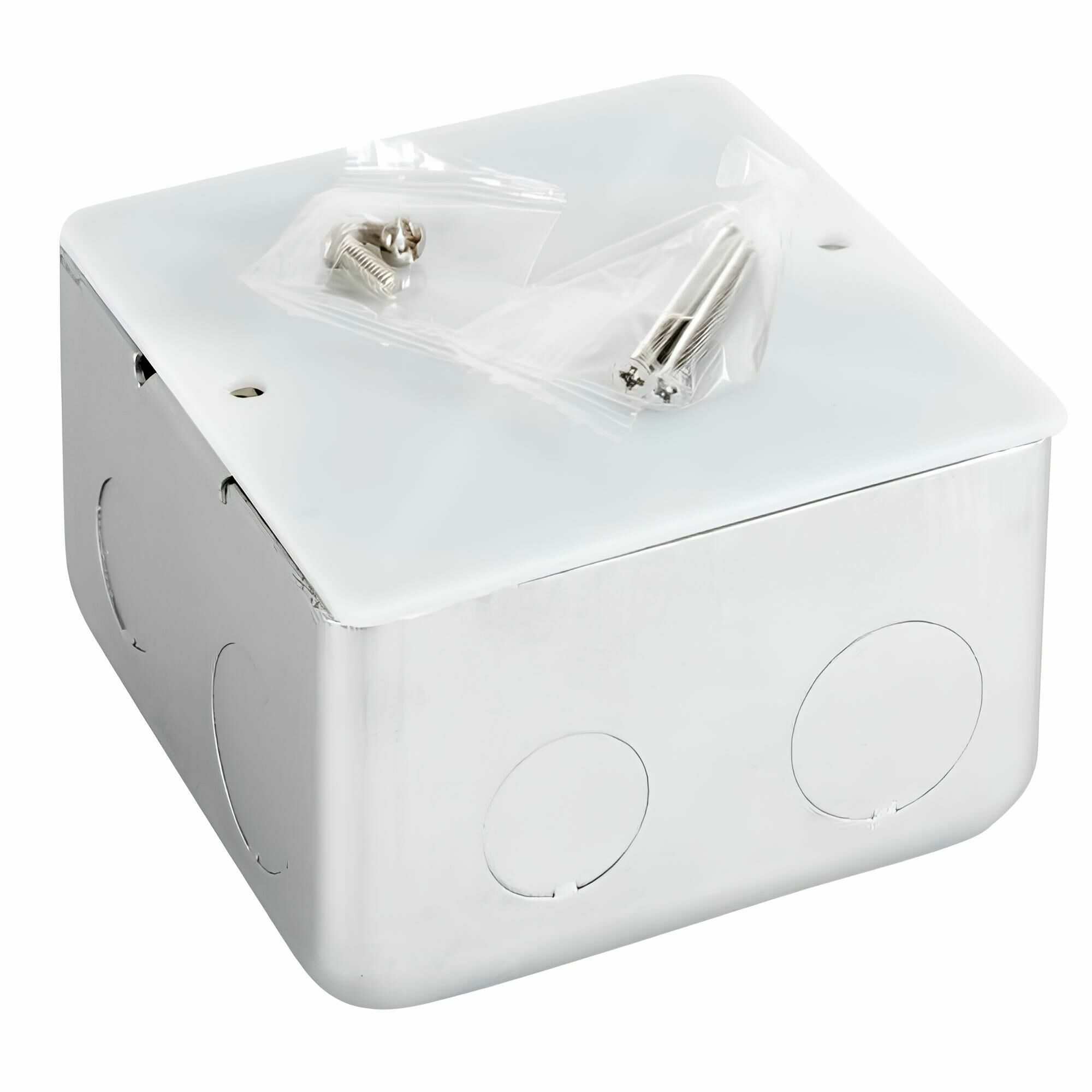 Изображение товара 70116 BOX/1.5S Коробка для люков LUK/1.5BR, LUK/1.5AL в пол, (металл, для заливки в бетон) Ecoplast (Экопласт)