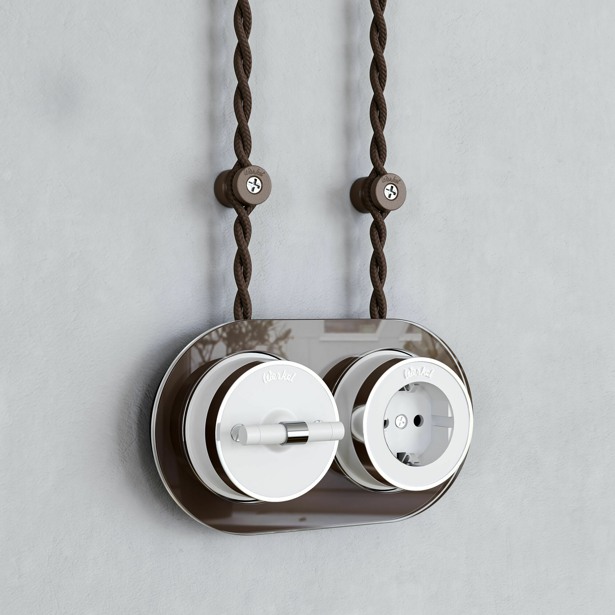 Изображение товара Изоляторы 100 шт (мокко матовый) W6433414 Vintage Werkel