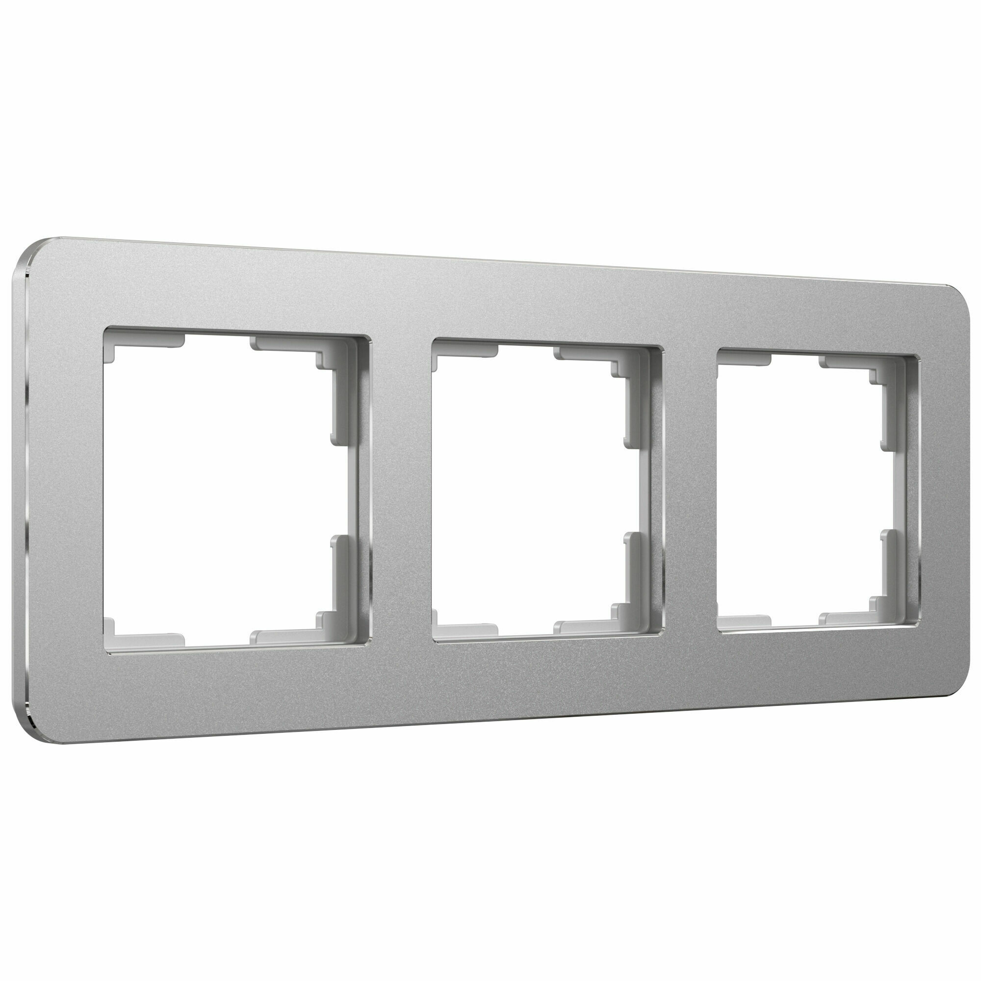 Изображение товара Рамка на 3 поста Platinum алюминий W0032606 Werkel