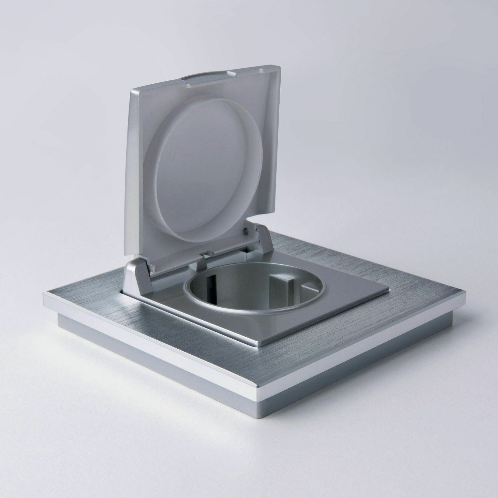 Изображение товара W0011706/ Рамка на 1 пост Aluminium (алюминий) Werkel