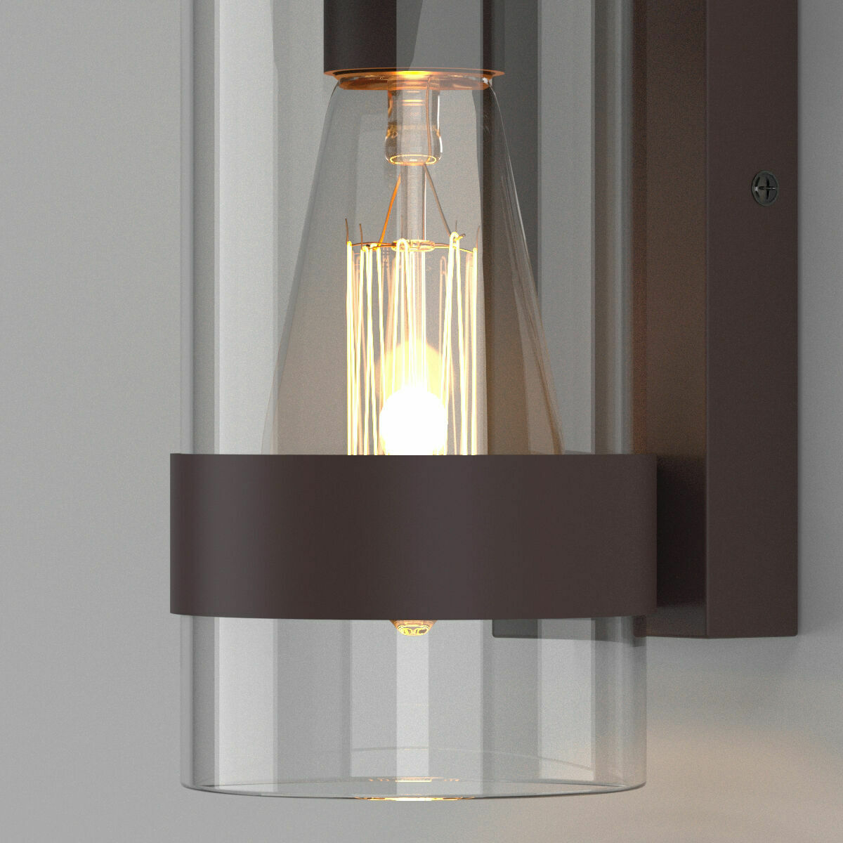 Изображение товара Светильник садово-парковый Falcon 35167/D темно-коричневый Elektrostandard